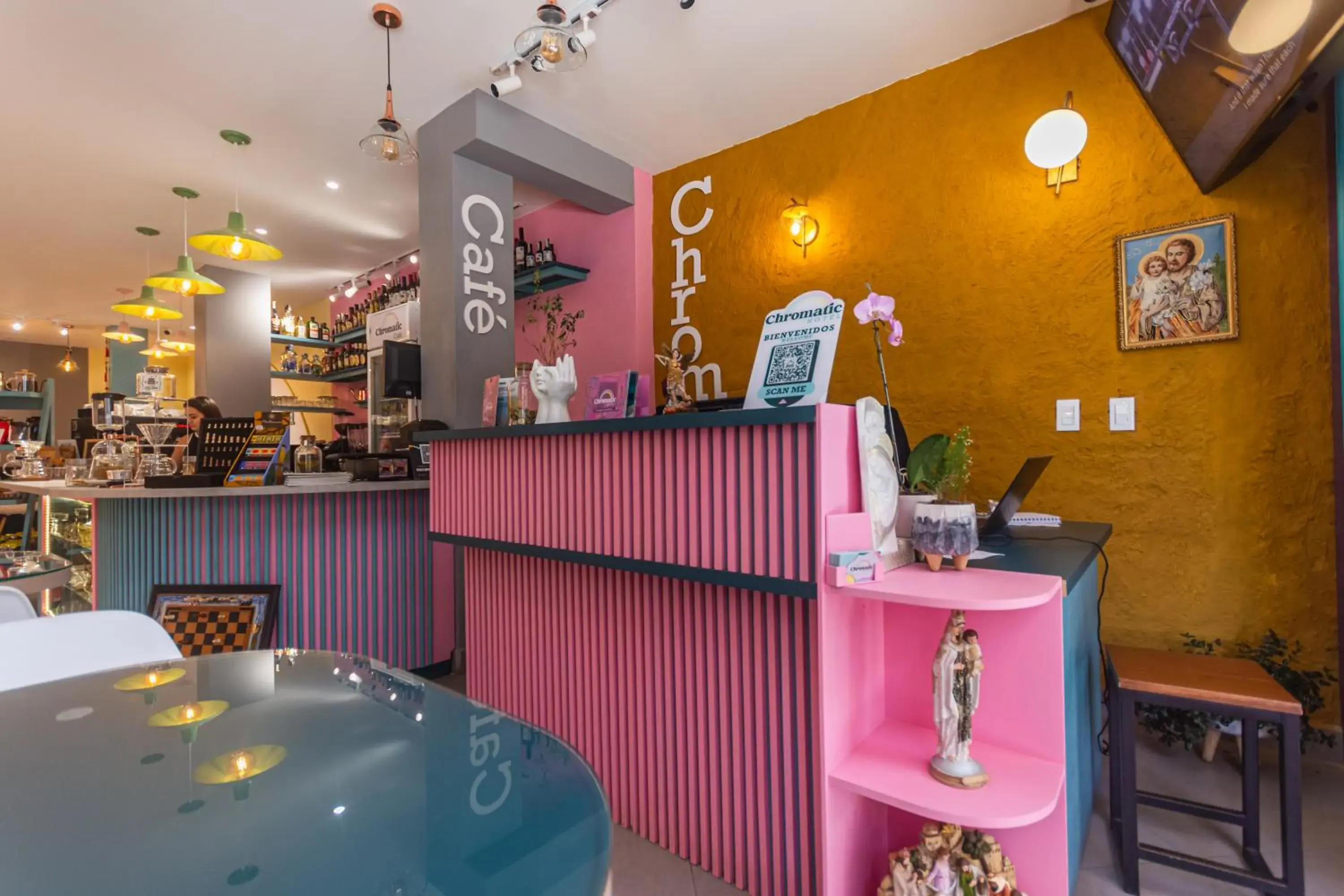 Lobby or reception in Hotel Chromatic Lobby or reception in Hotel Chromatic