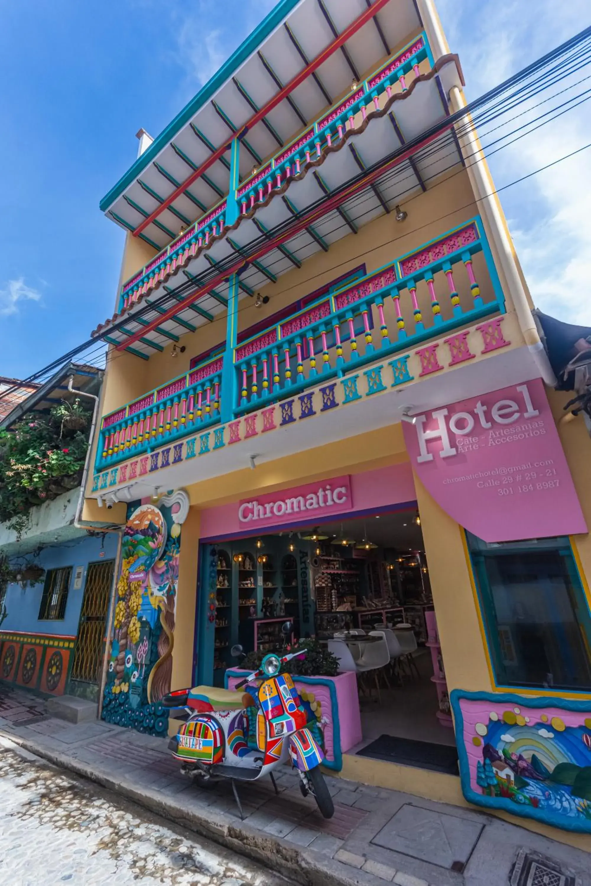 Property building in Hotel Chromatic Property building in Hotel Chromatic