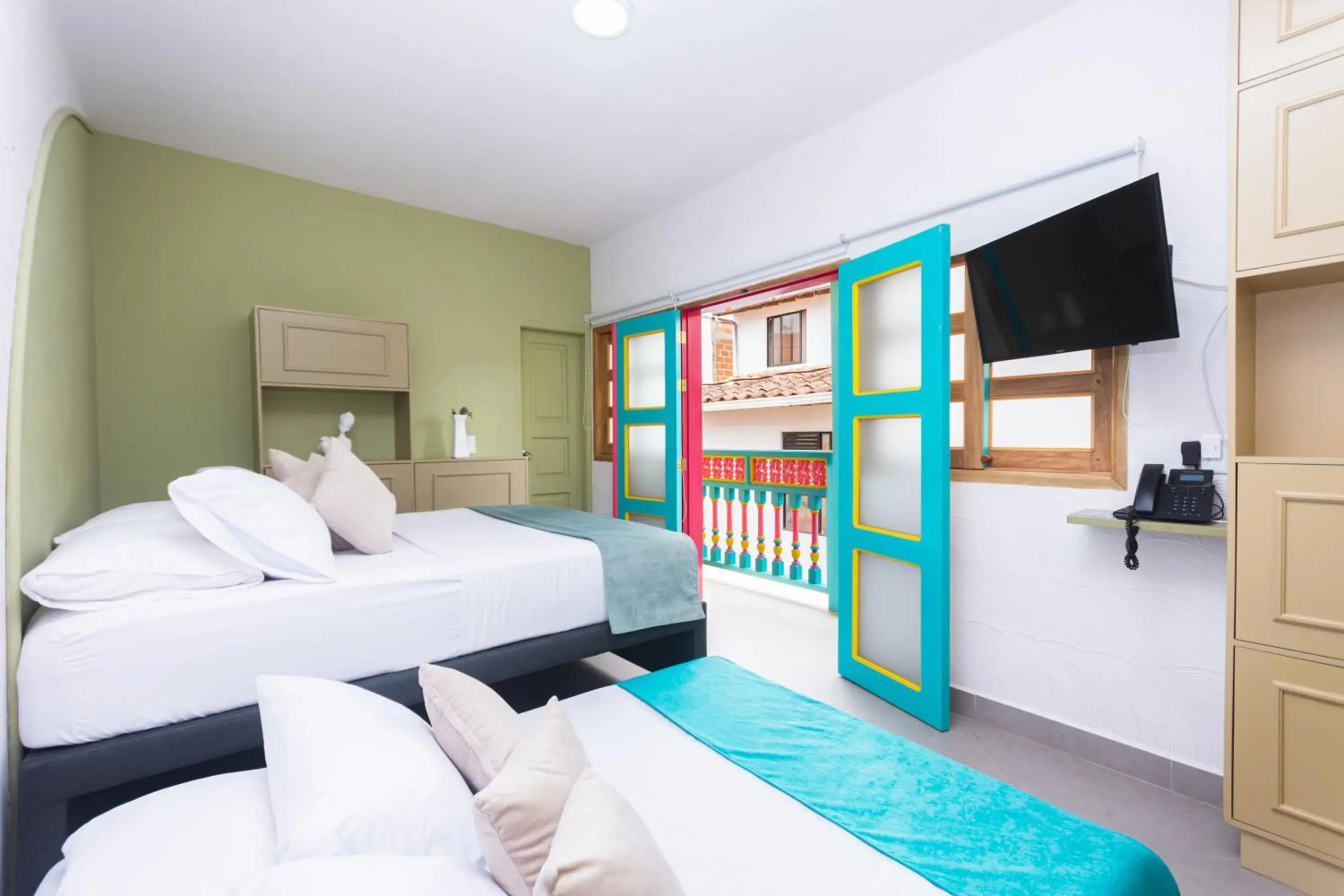 Bed in Hotel Chromatic Bed in Hotel Chromatic