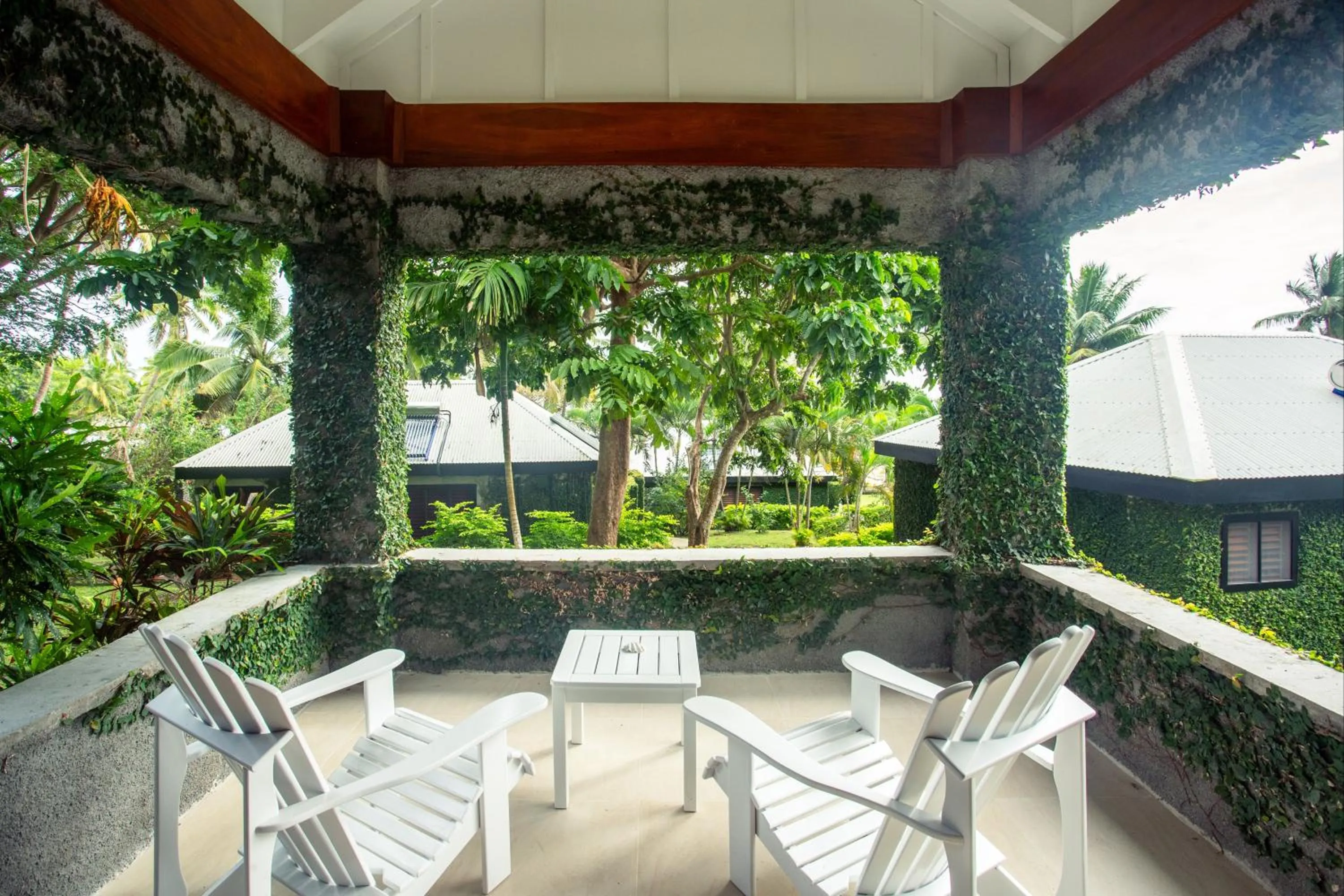 Patio in Waya Island Resort