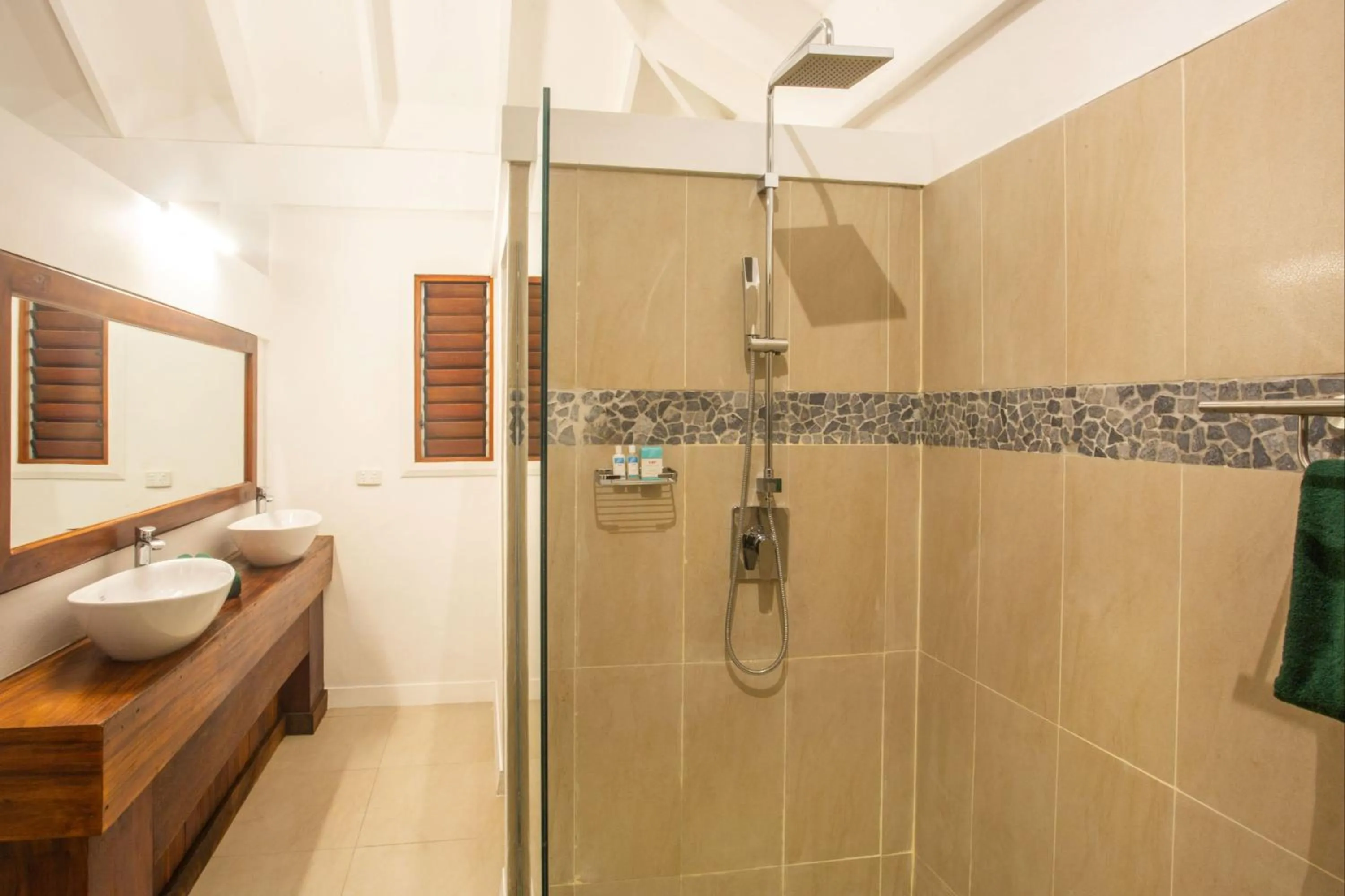 Shower in Waya Island Resort