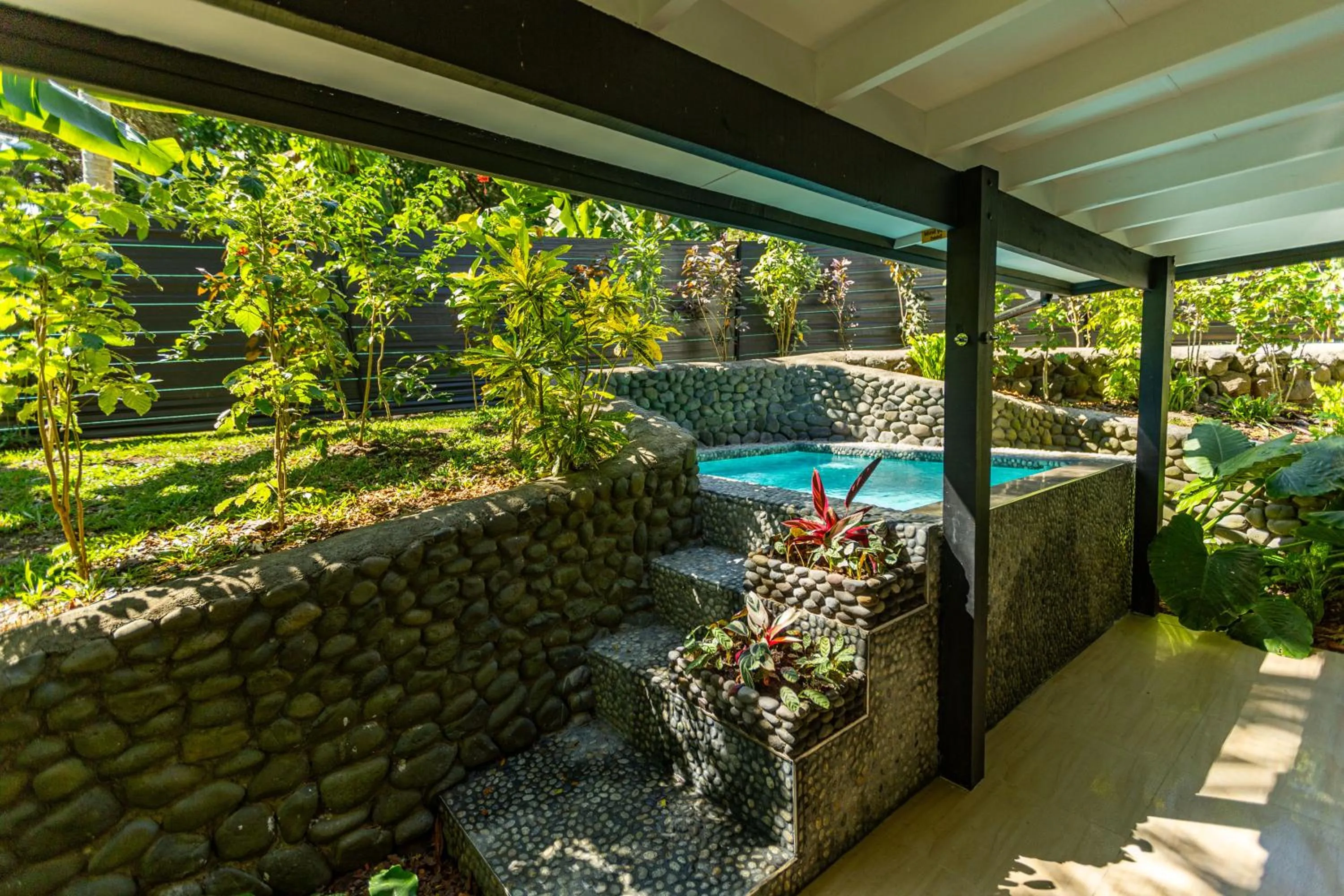 Garden in Waya Island Resort