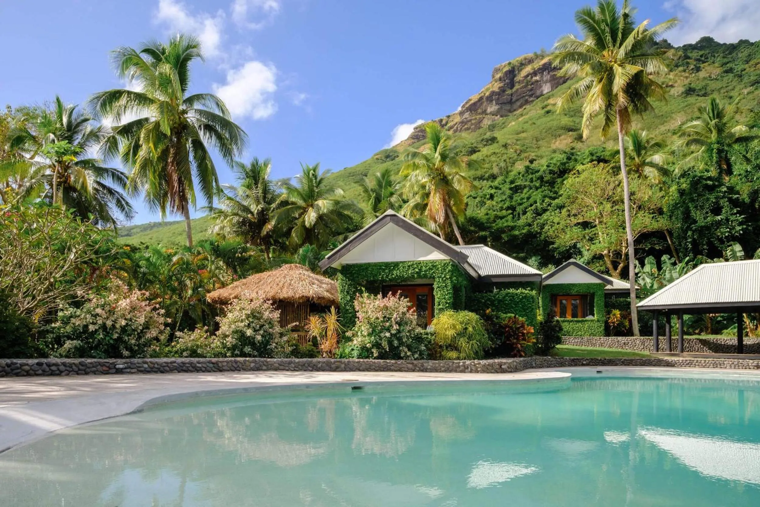 Swimming pool in Waya Island Resort