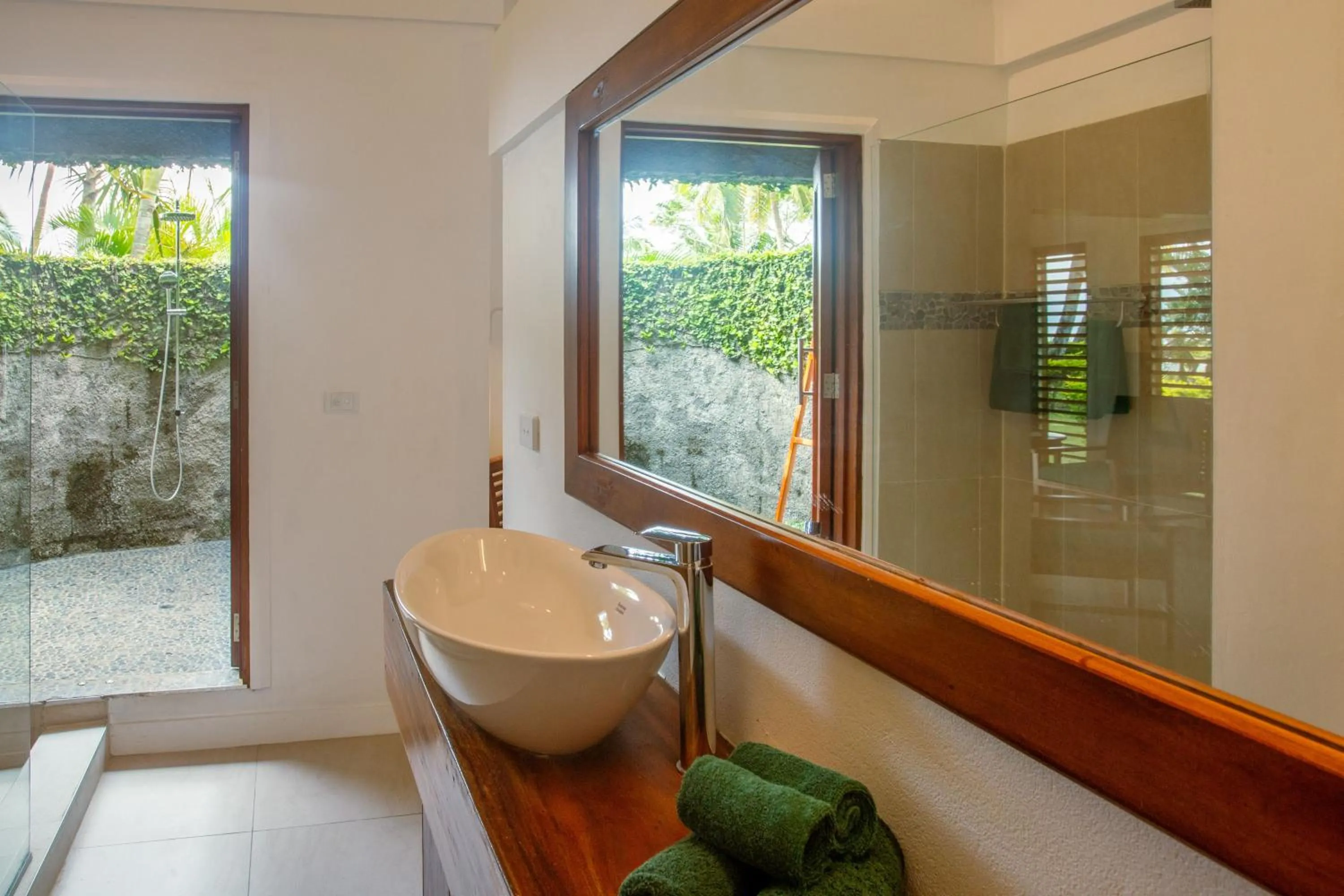 Shower in Waya Island Resort