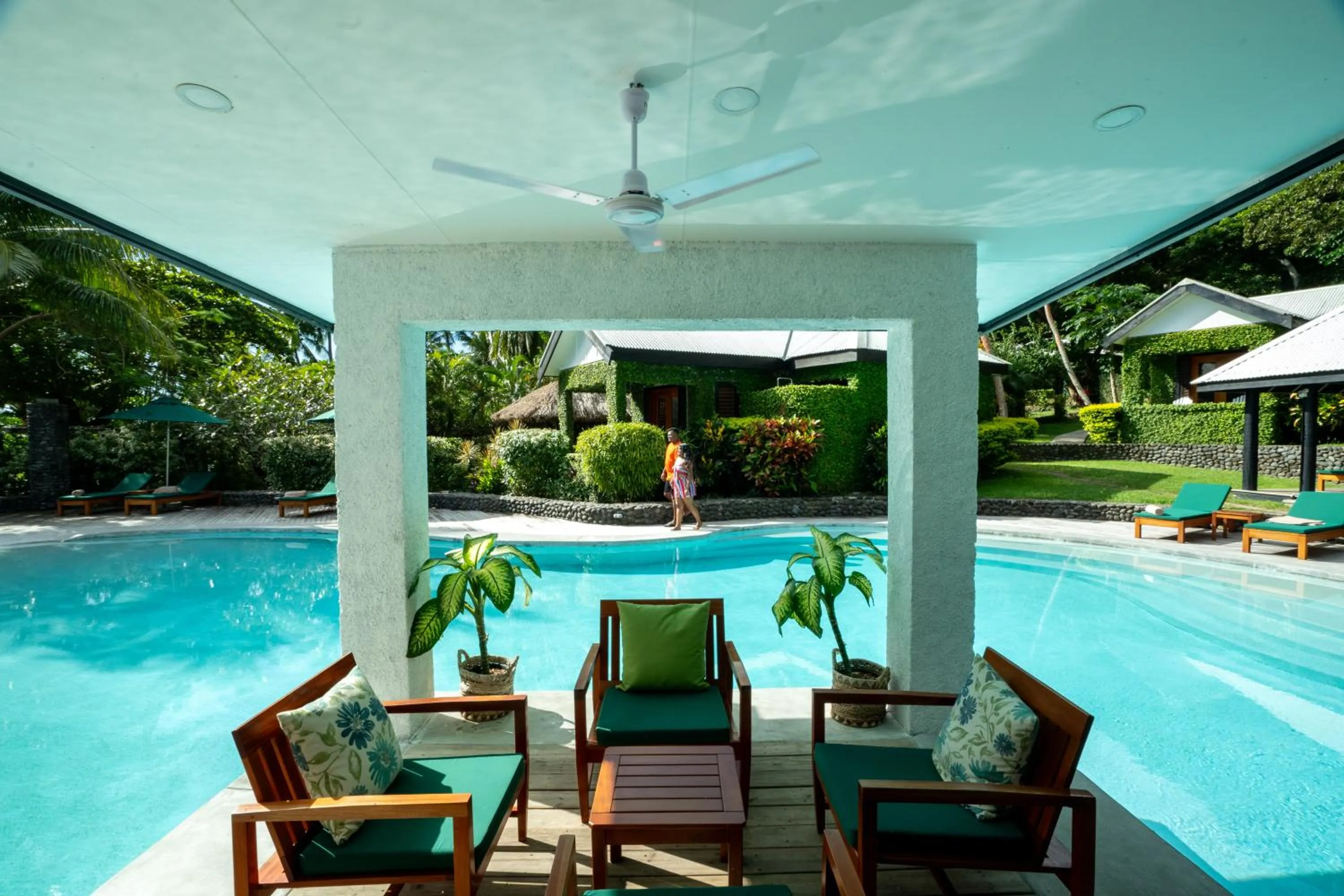 Swimming pool in Waya Island Resort