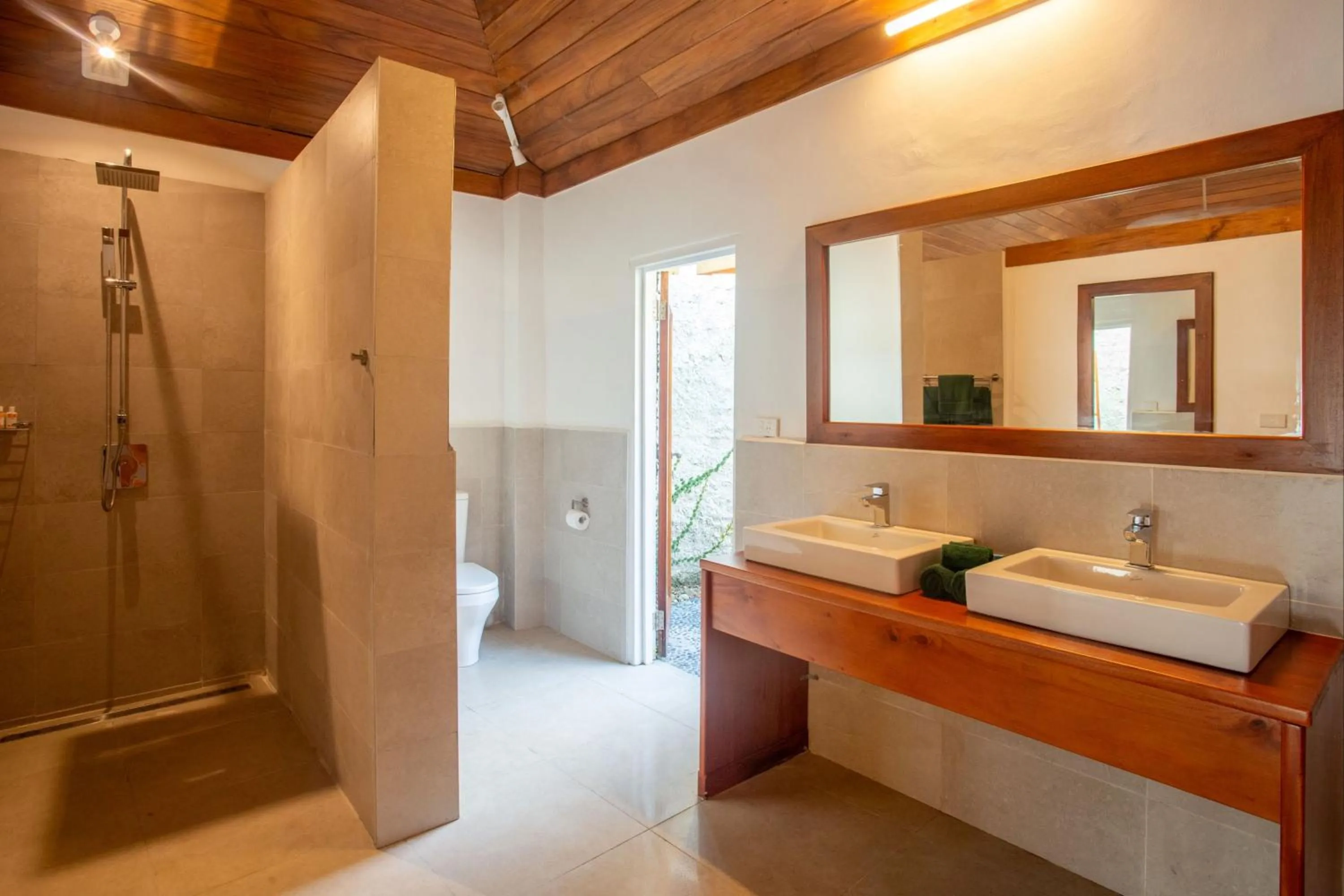 Shower in Waya Island Resort