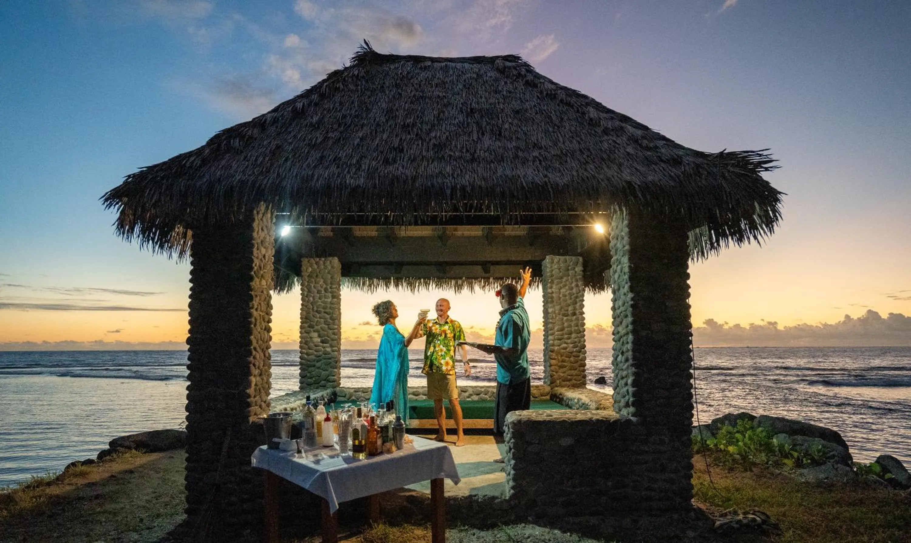 Natural landscape in Waya Island Resort