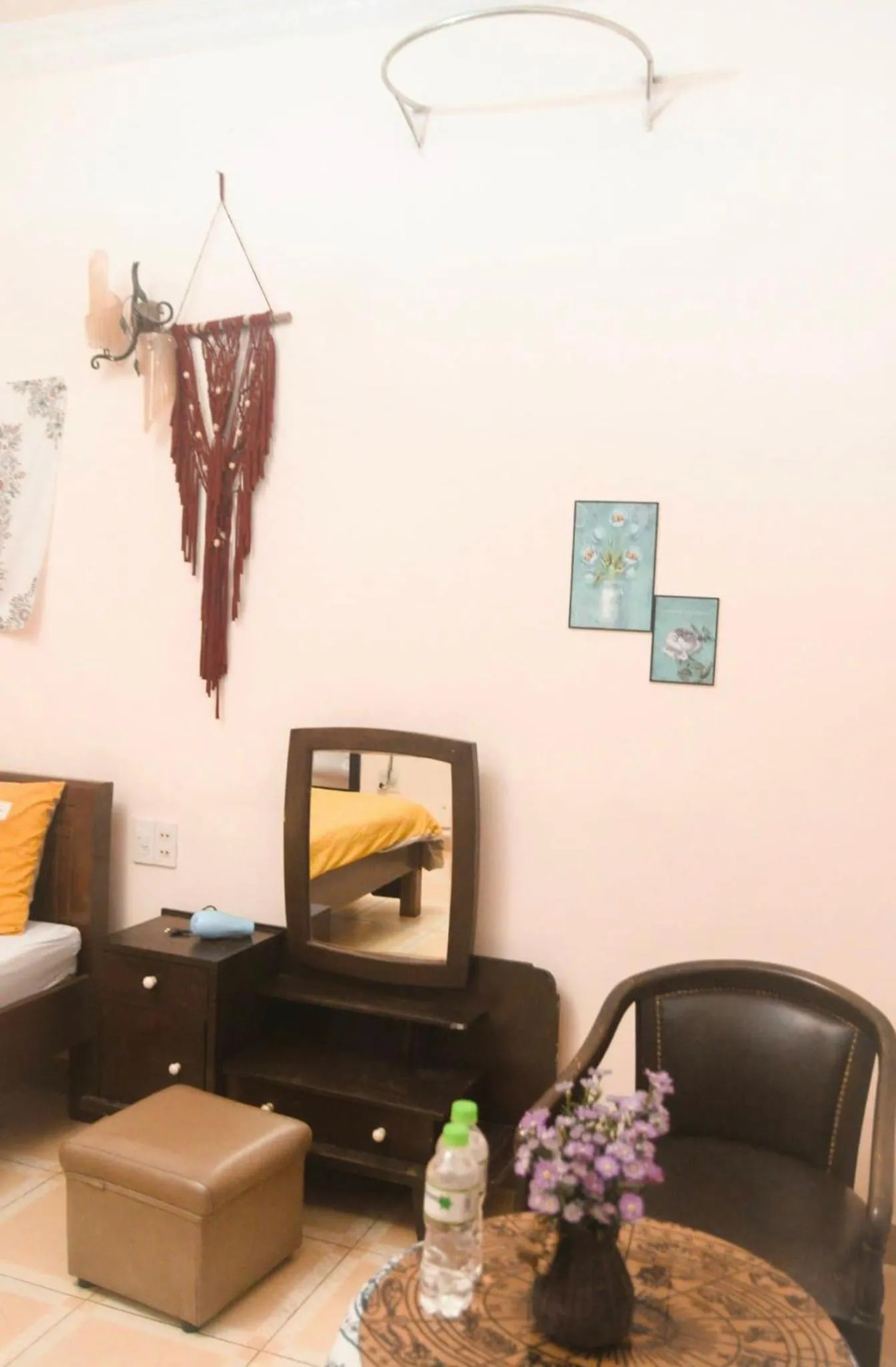 Seating area in Mr.Happy Homestay