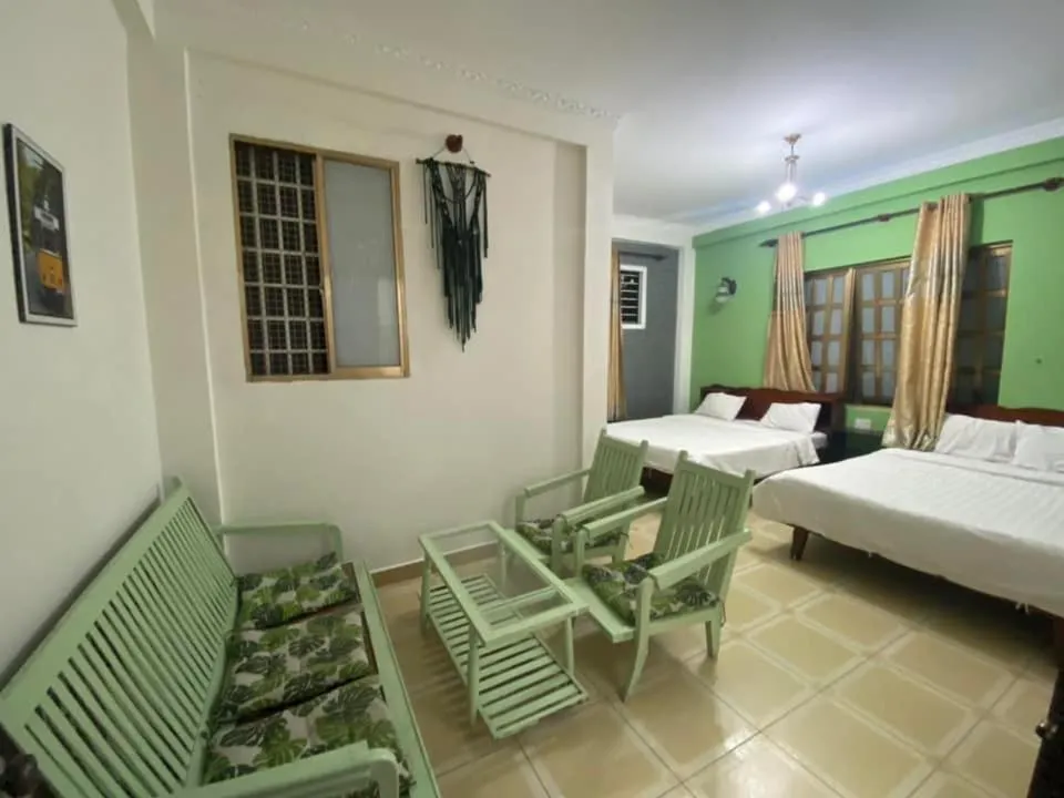 Bed in Mr.Happy Homestay