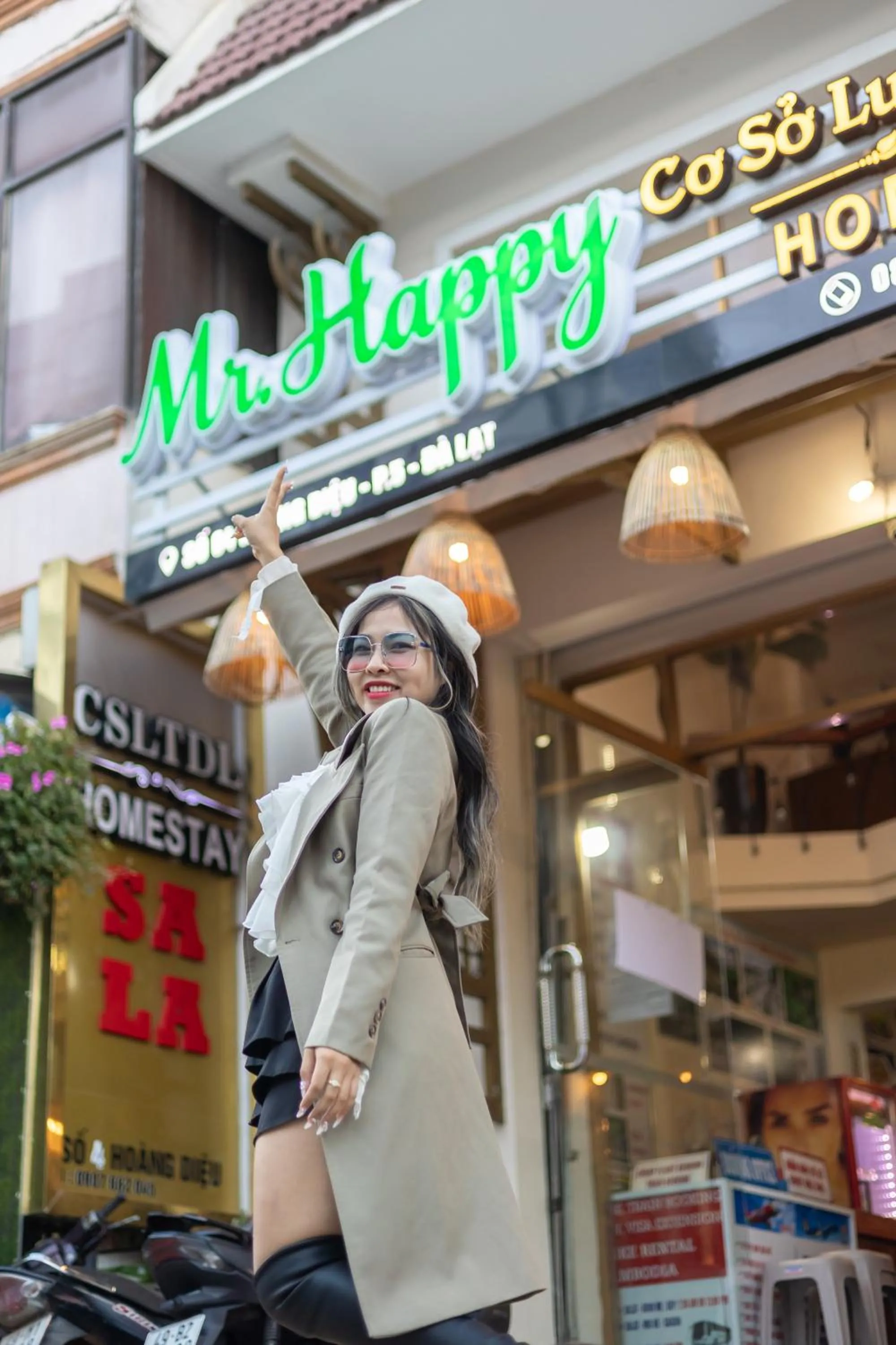 Property building in Mr.Happy Homestay