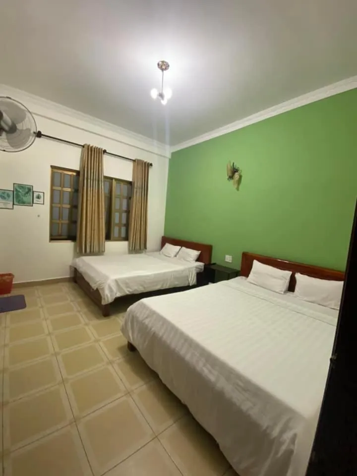 Bed in Mr.Happy Homestay