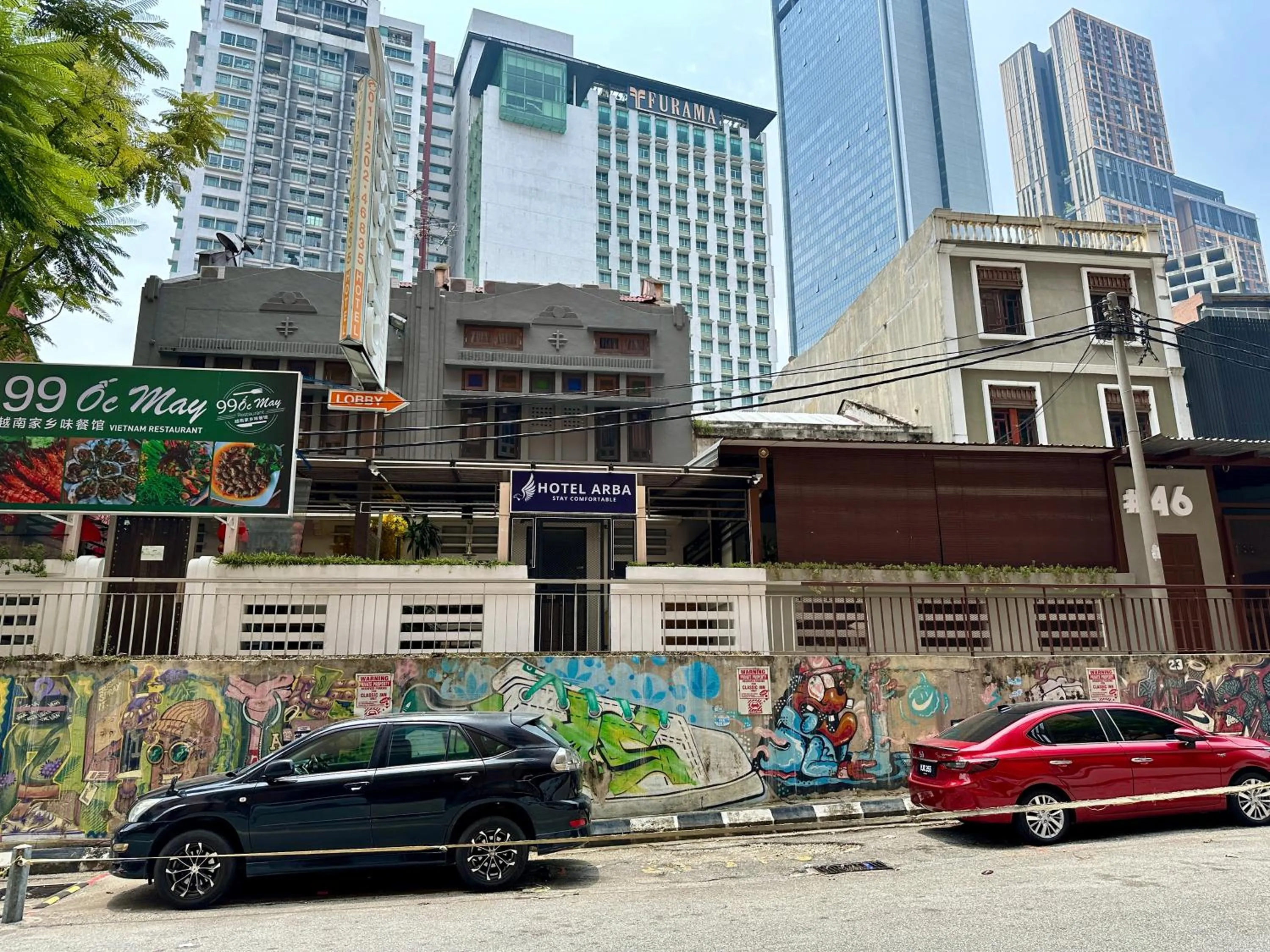 Property building in Hotel Arba