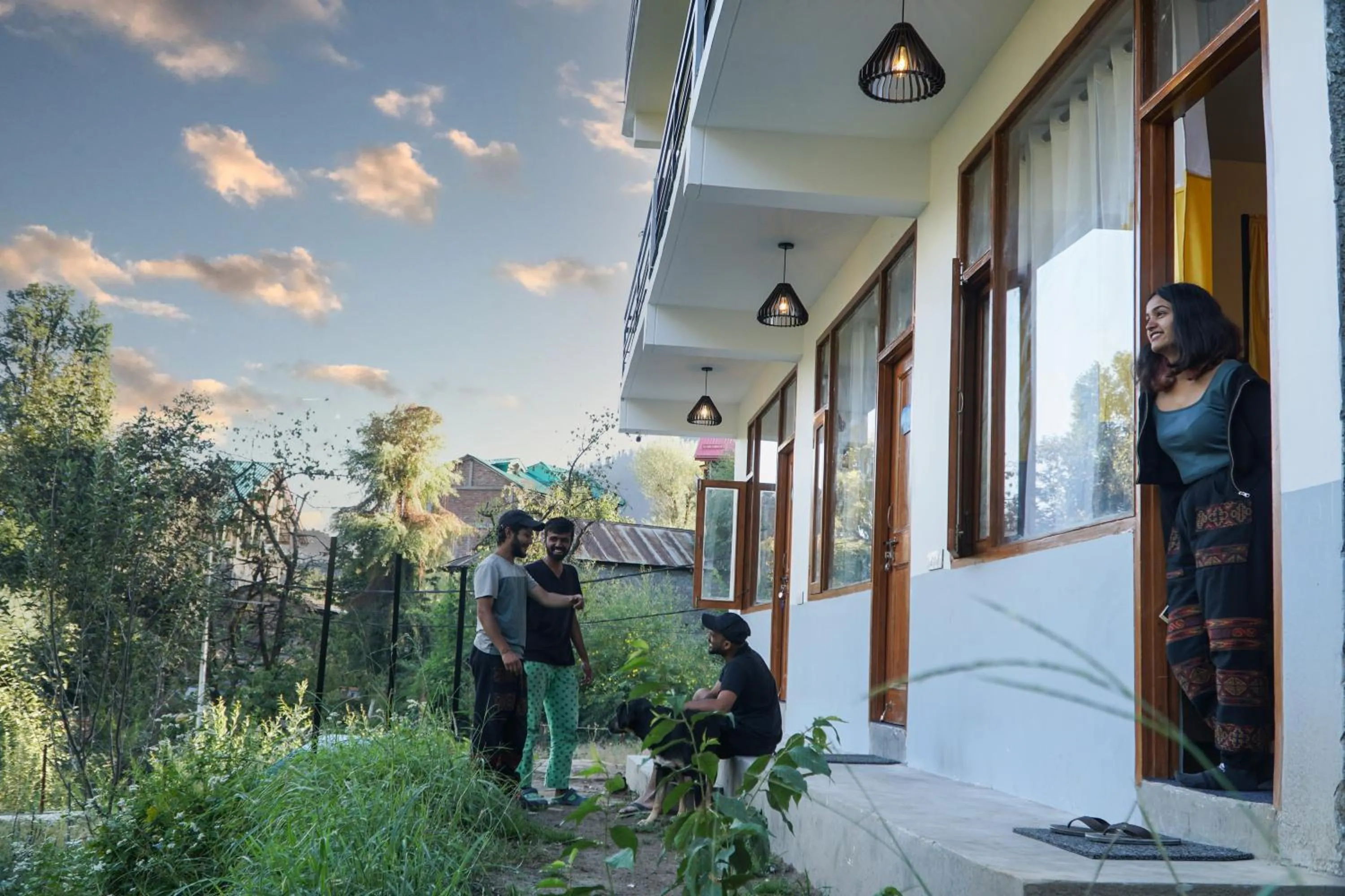 People in Firefly Hostel
