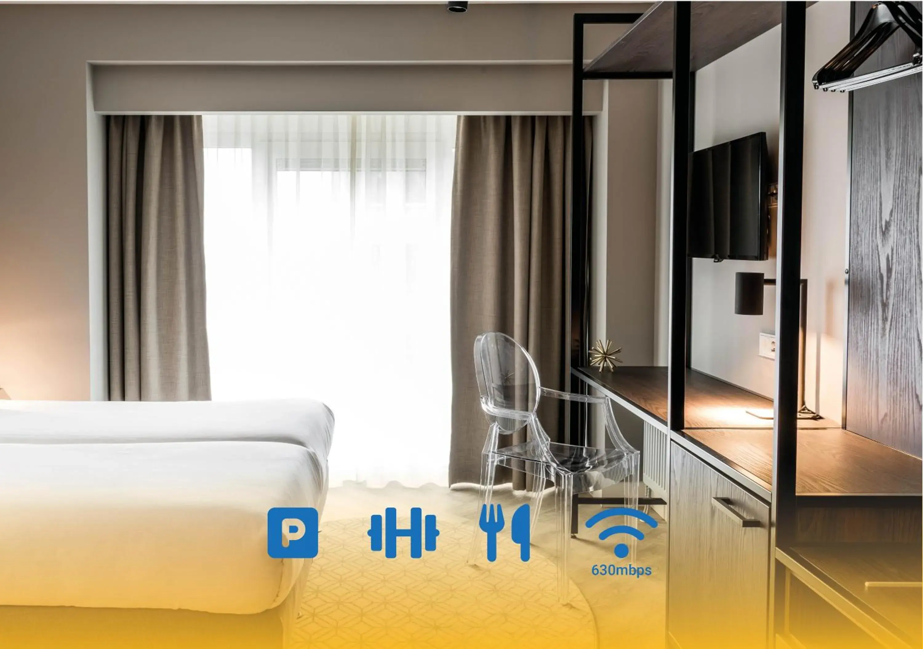 Bedroom, Bed in Sandton Eindhoven Centre - Private parking Bedroom, Bed in Sandton Eindhoven Centre - Private parking