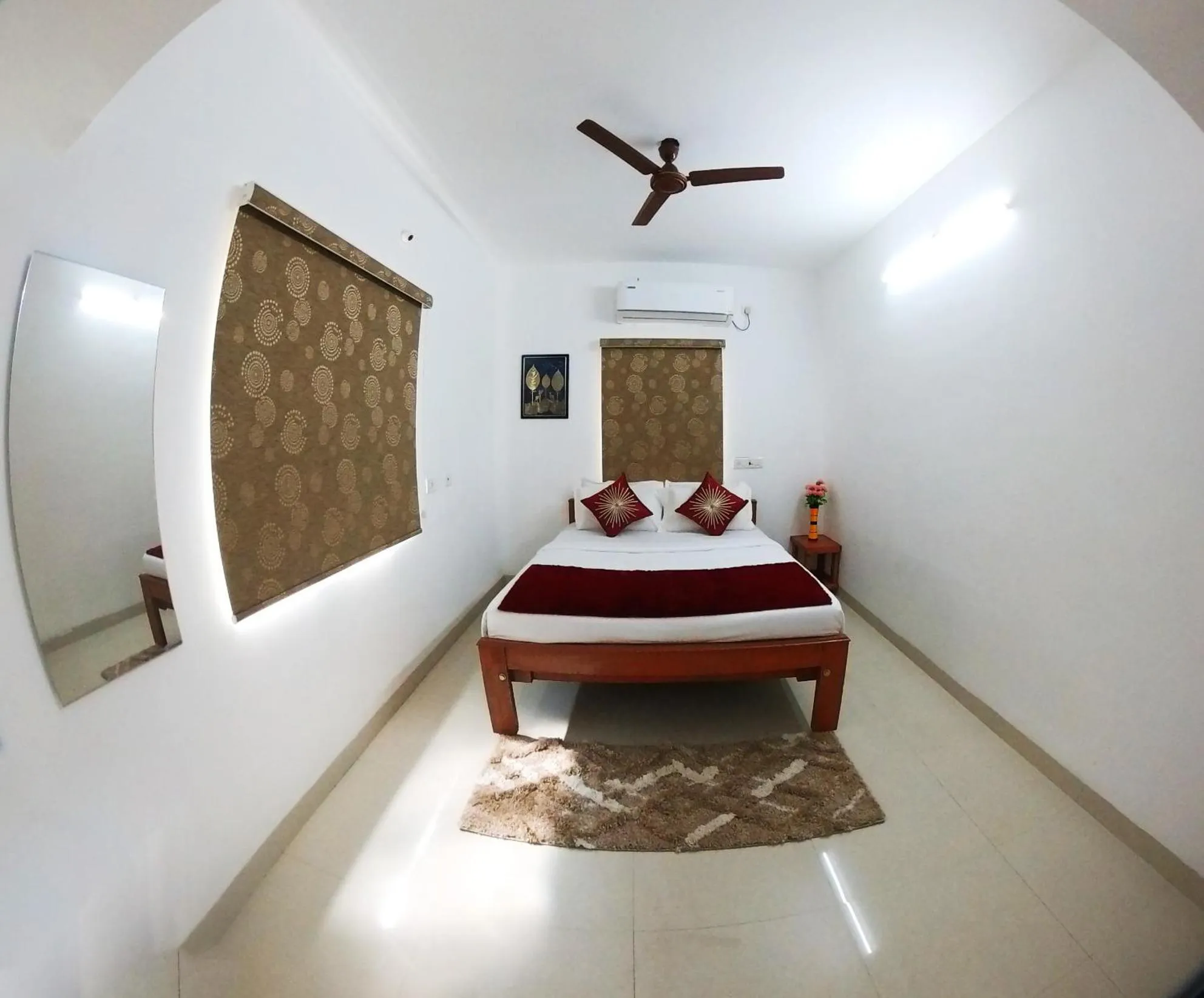 Bed in Royal Beach Service Apartment