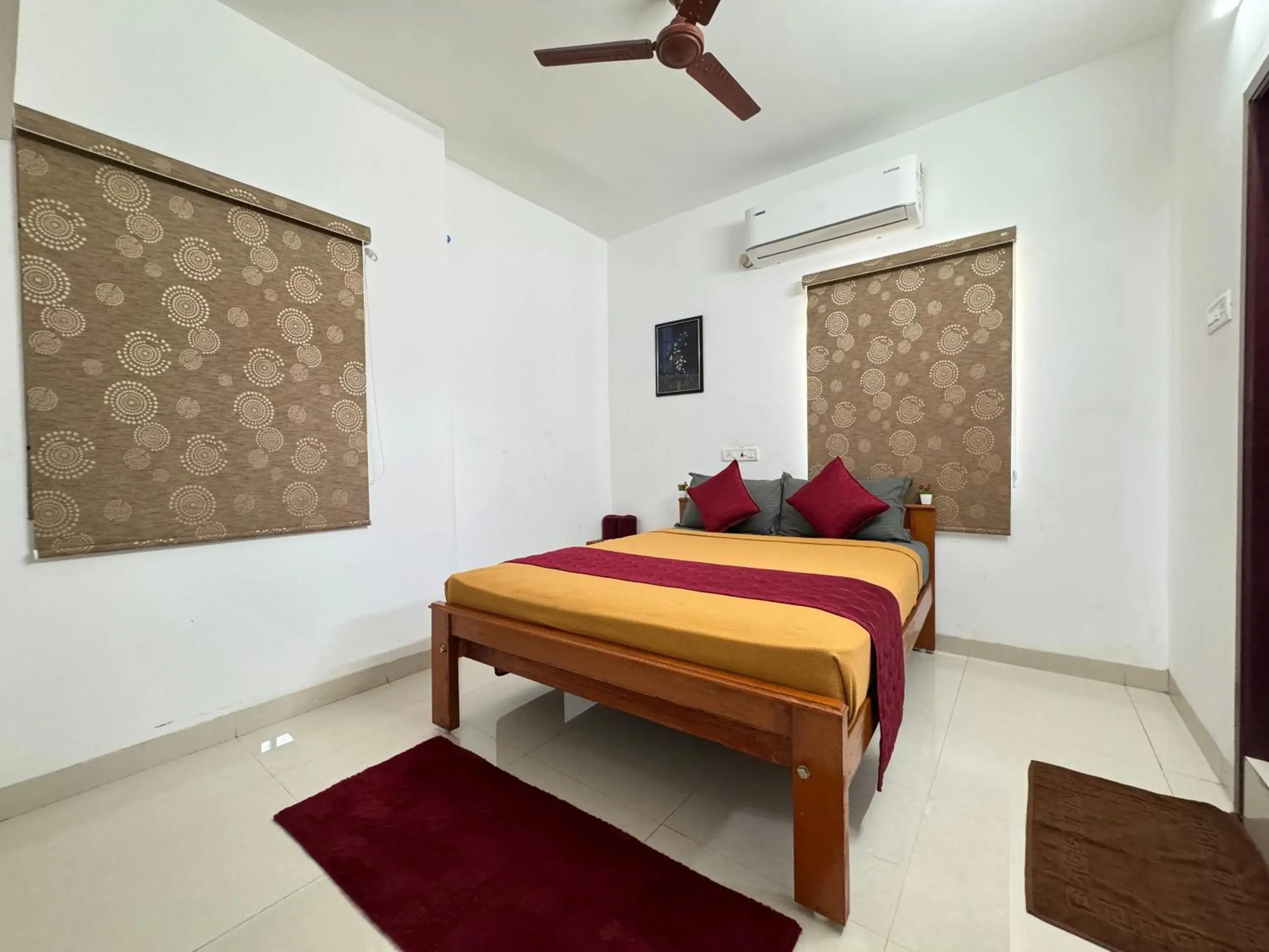 Bed in Royal Beach Service Apartment Bed in Royal Beach Service Apartment