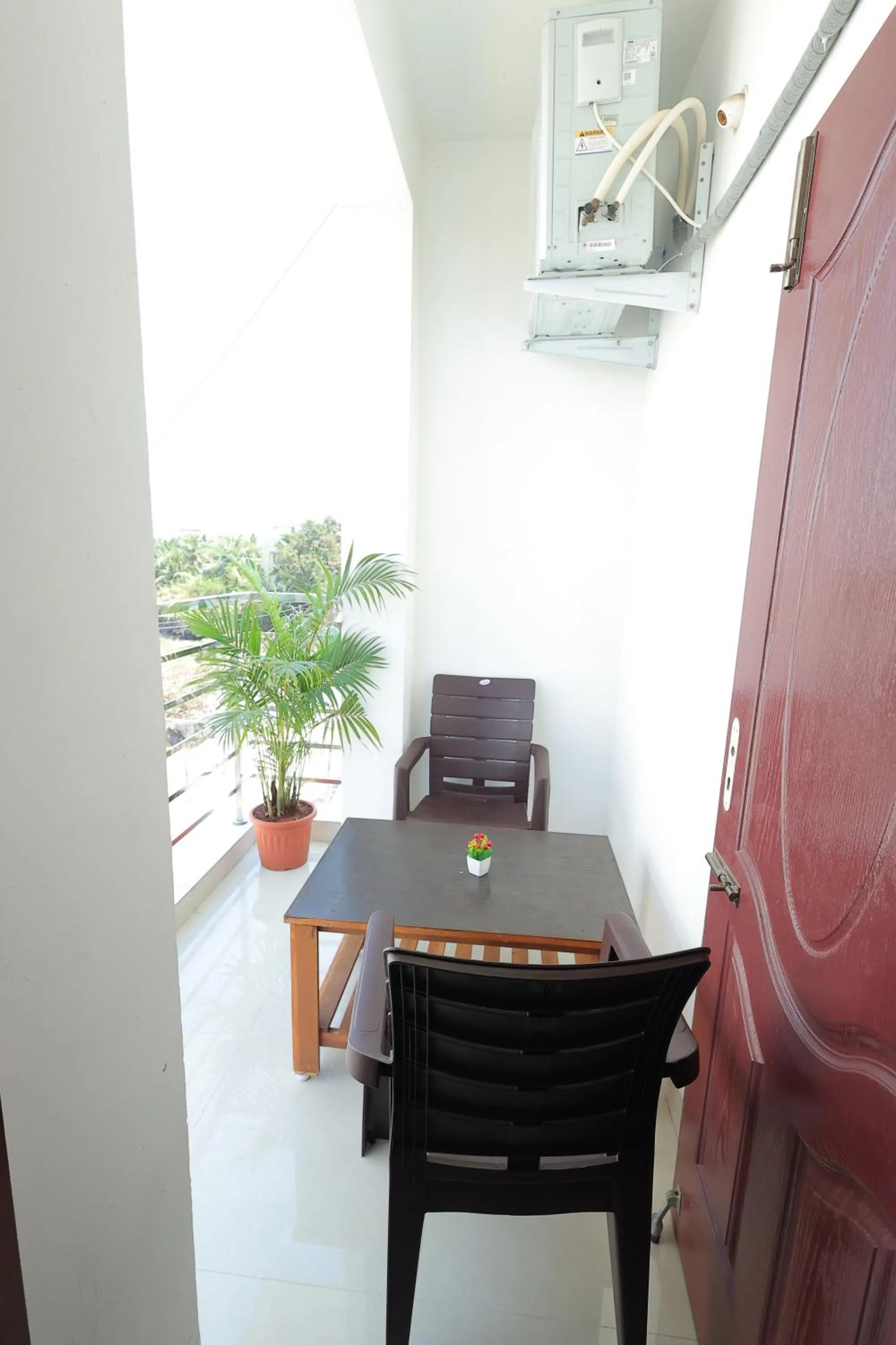 Seating area in Royal Beach Service Apartment