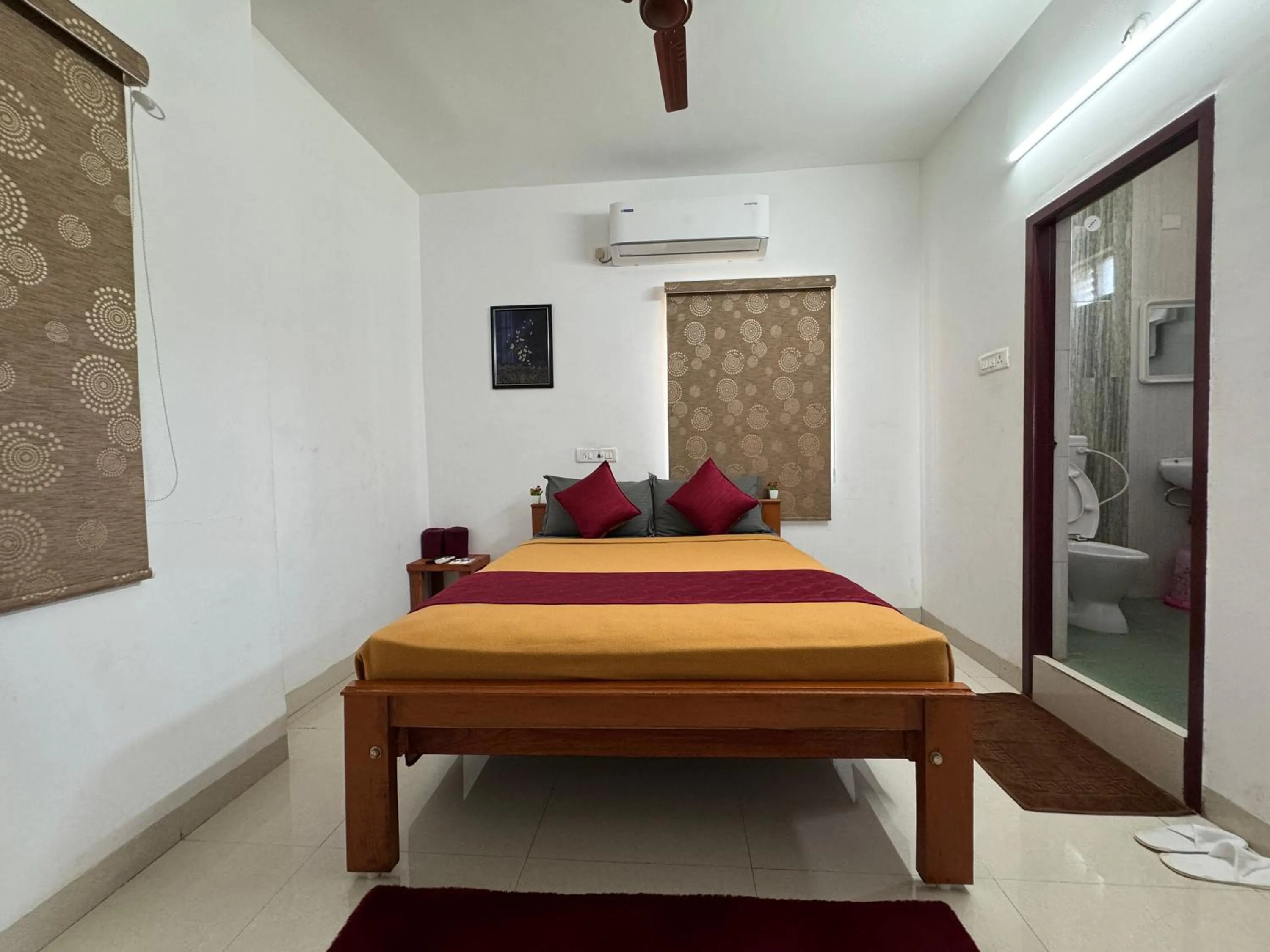 Bed in Royal Beach Service Apartment