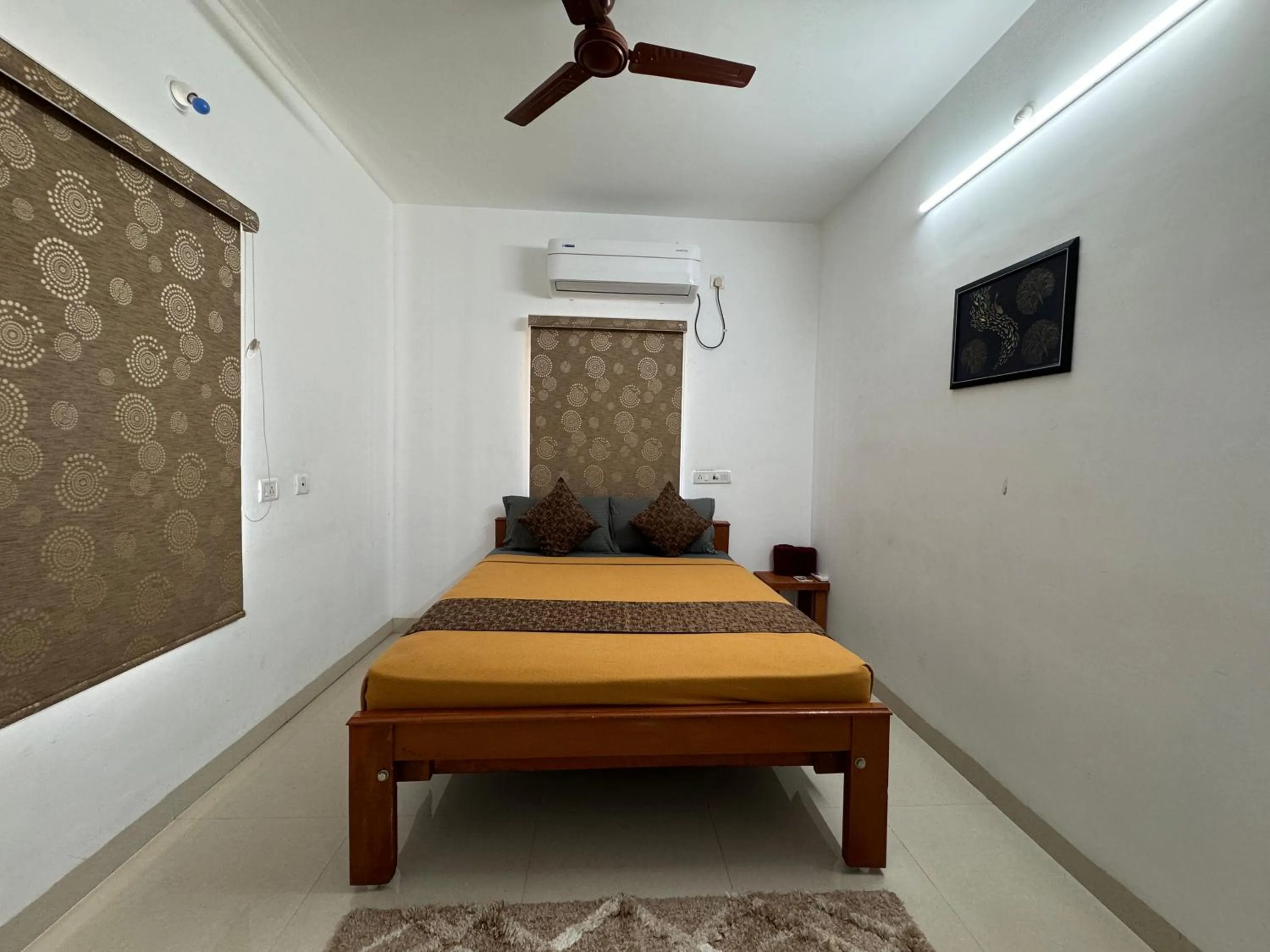 Bed in Royal Beach Service Apartment