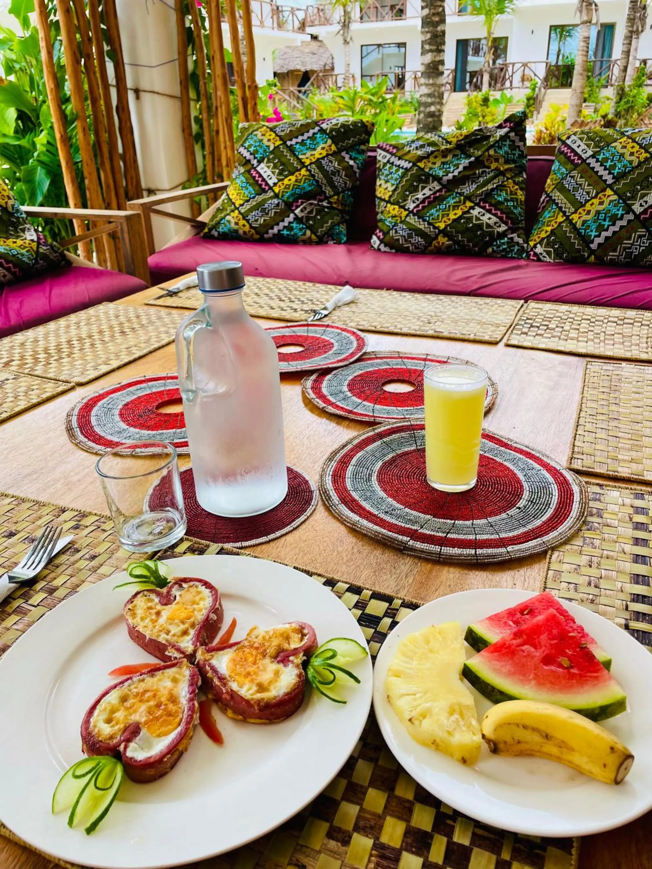 Breakfast in Sand Beach Boutique Hotel