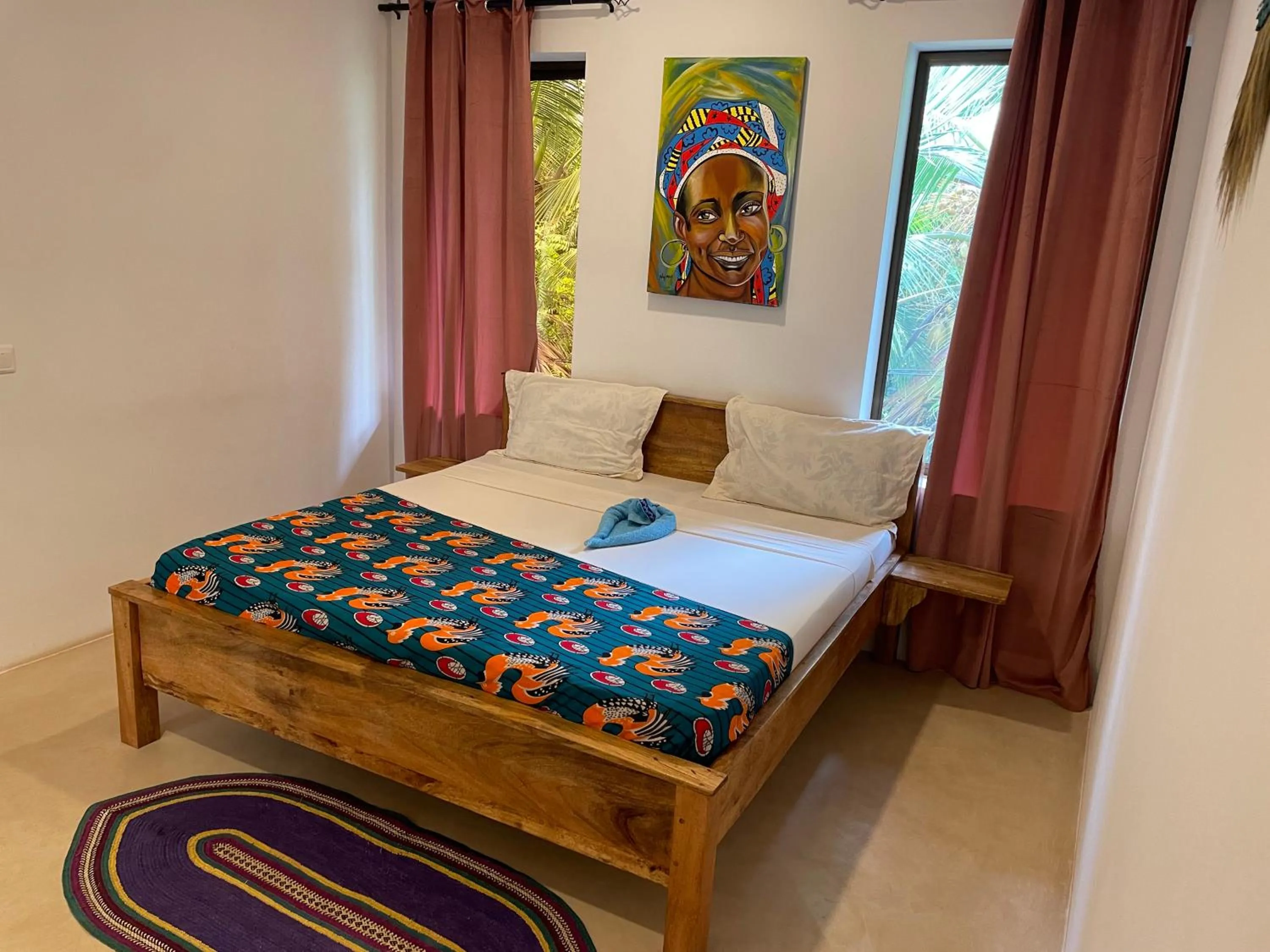 Bedroom, Bed in Sand Beach Boutique Hotel