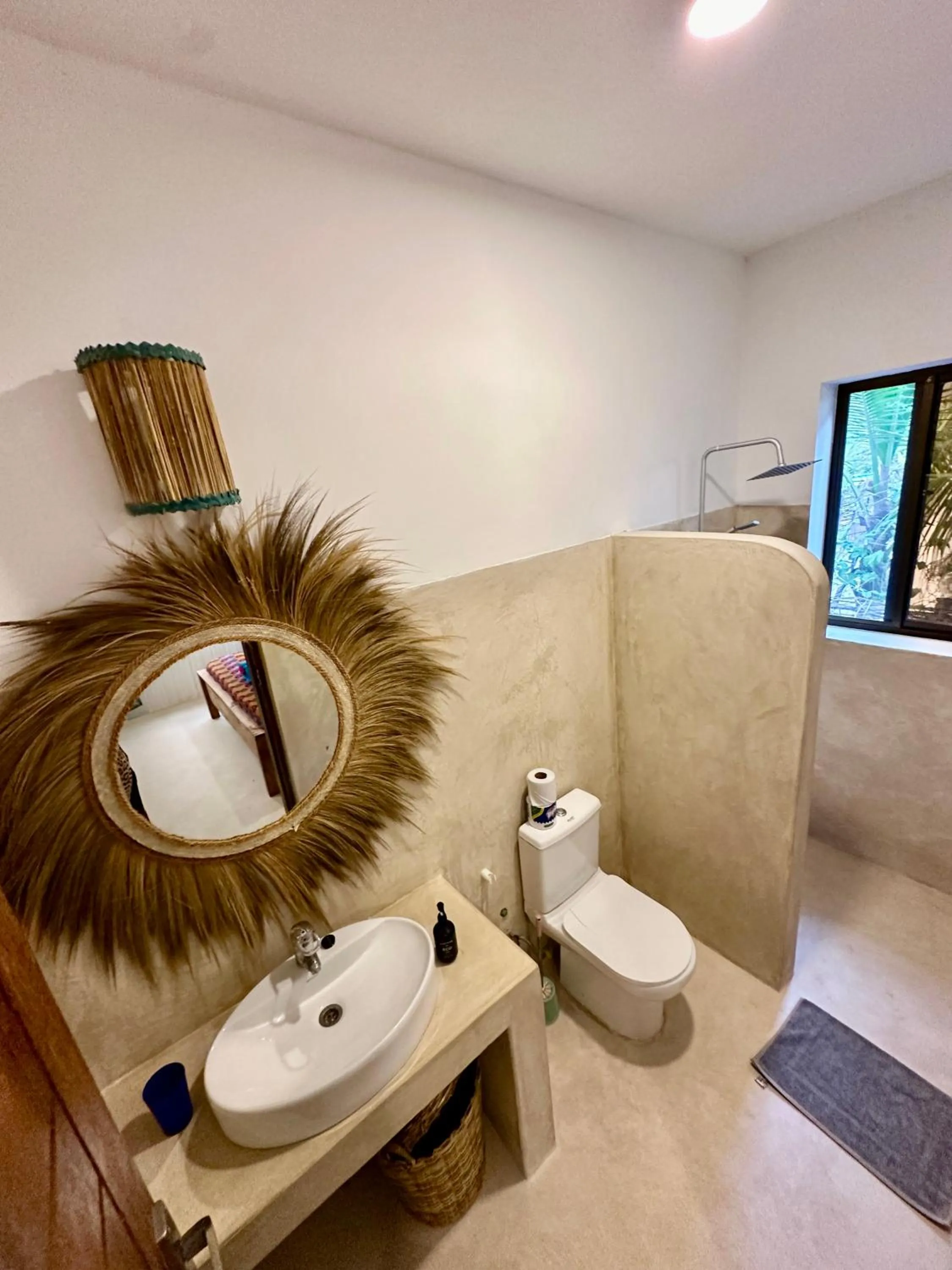 Shower in Sand Beach Boutique Hotel