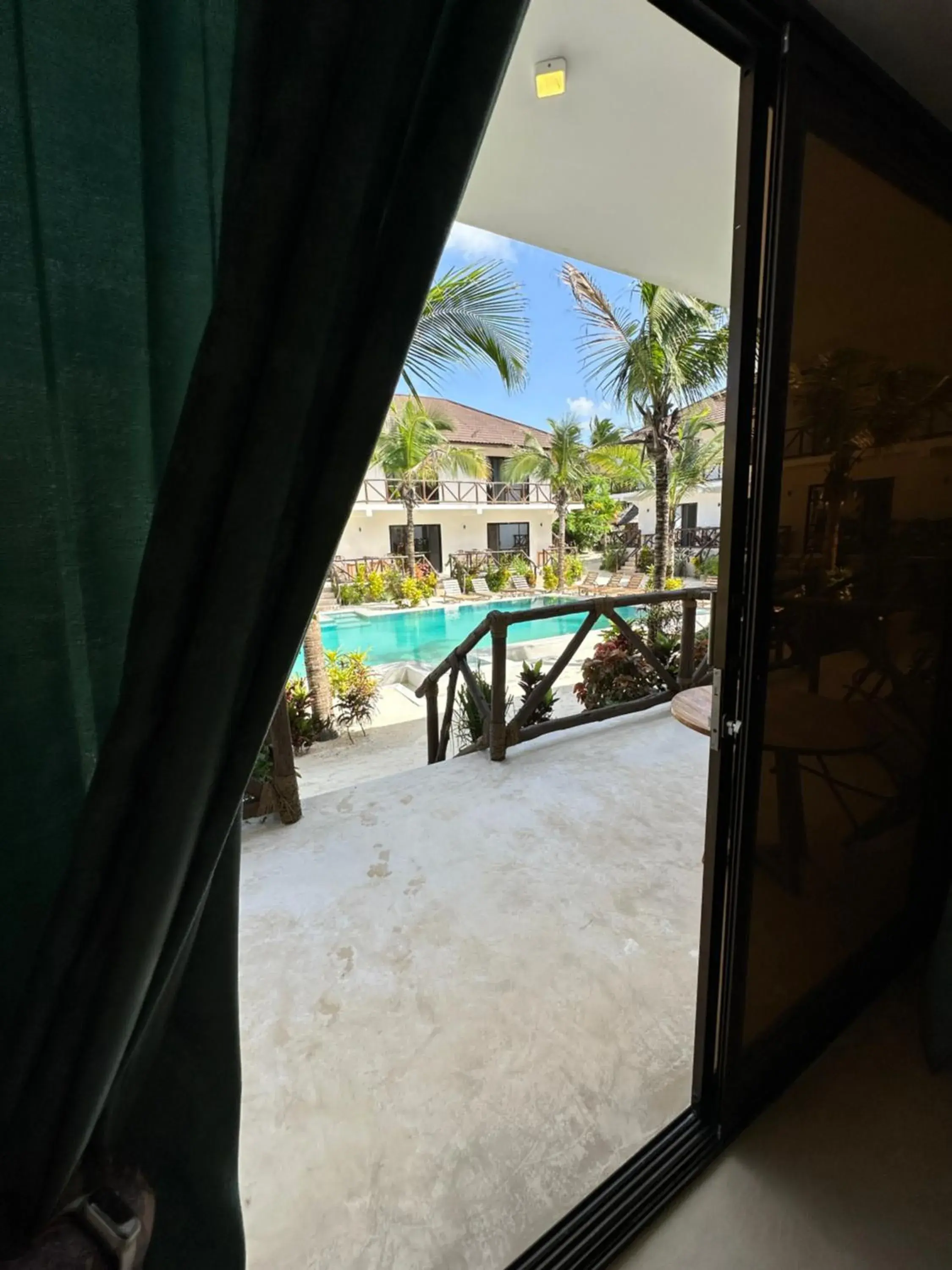 Patio in Sand Beach Boutique Hotel Patio in Sand Beach Boutique Hotel