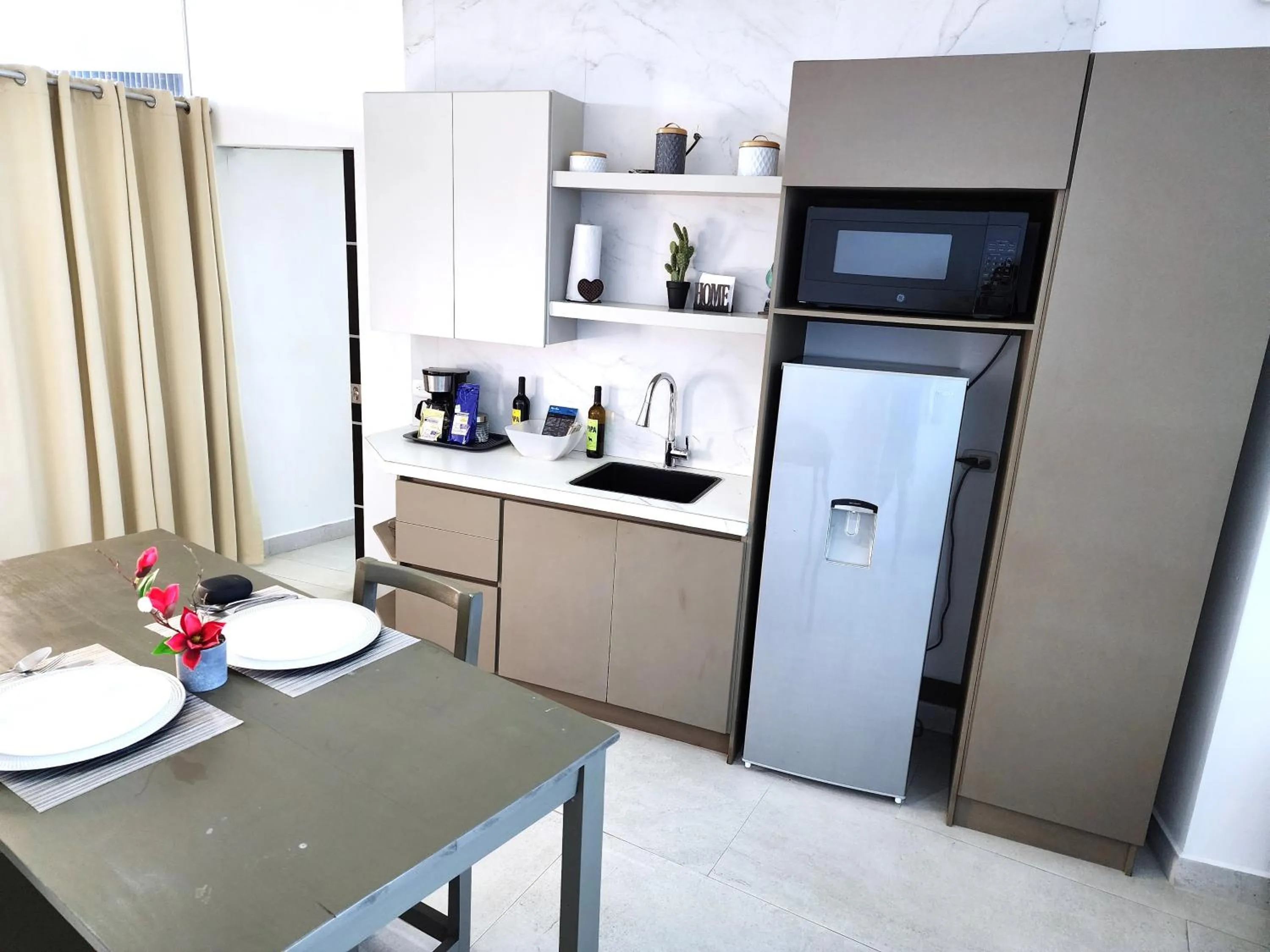Kitchen or kitchenette in Hotel VOS