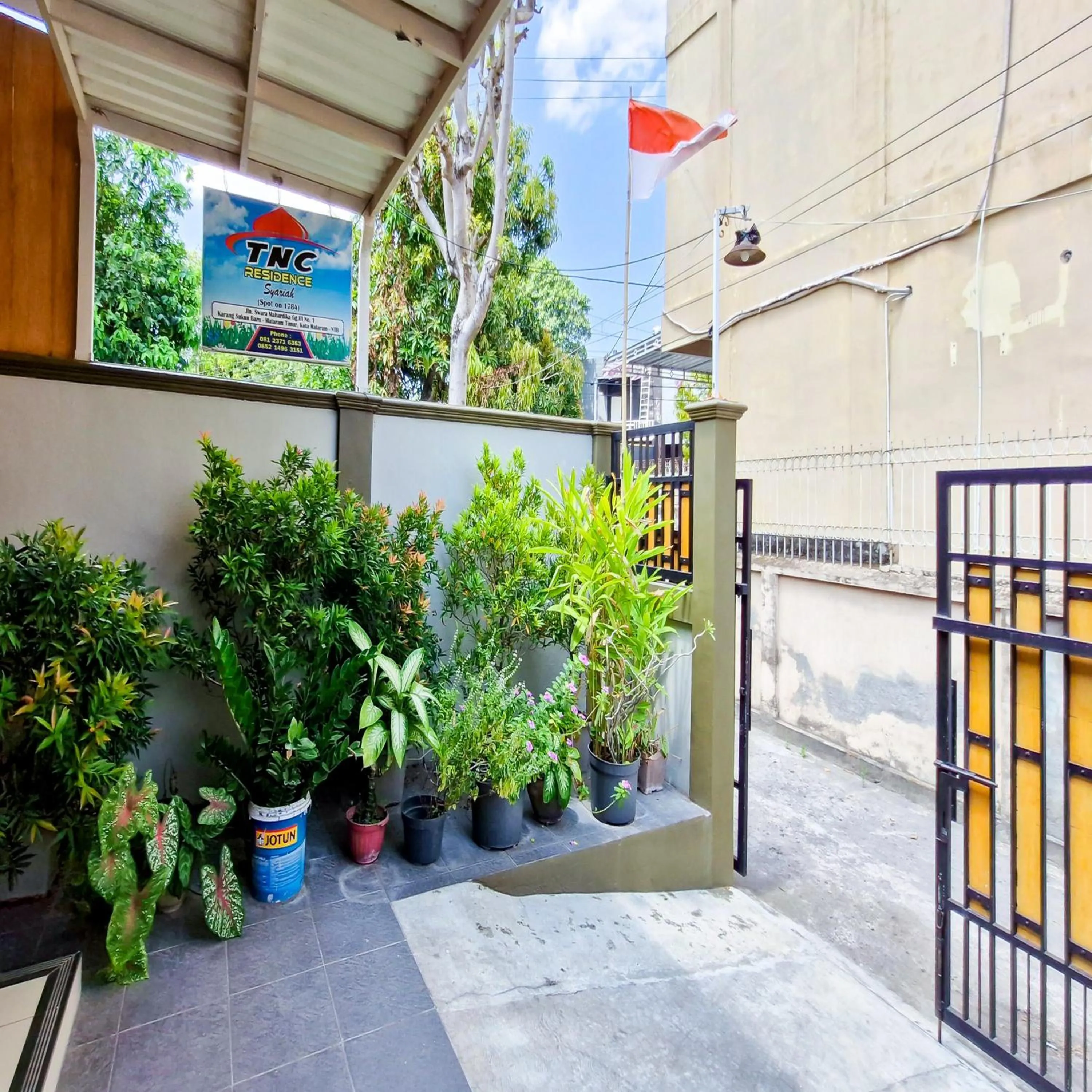 Facade/entrance in TNC Residence Syariah Mataram
