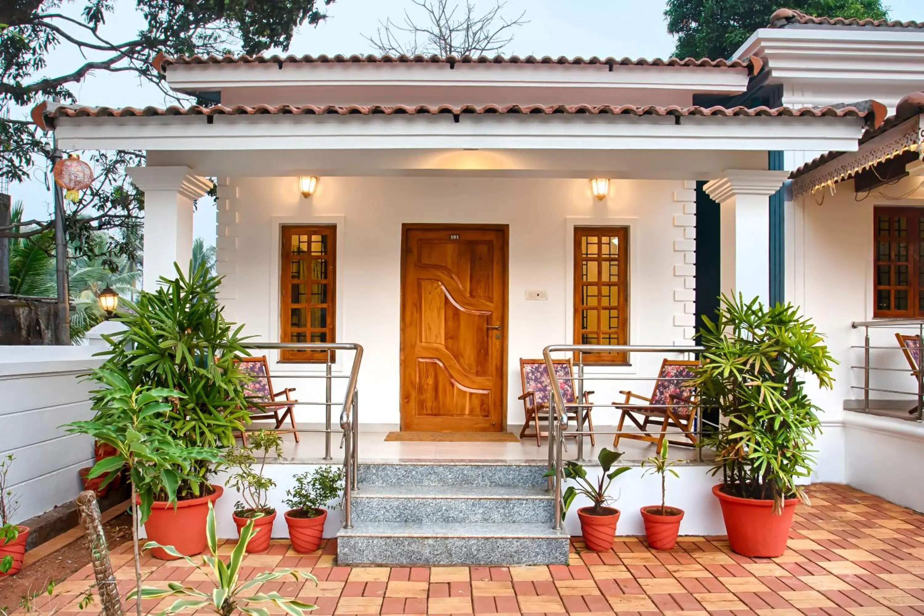Villa with Garden View in Portu Stay Goa Villa with Garden View in Portu Stay Goa