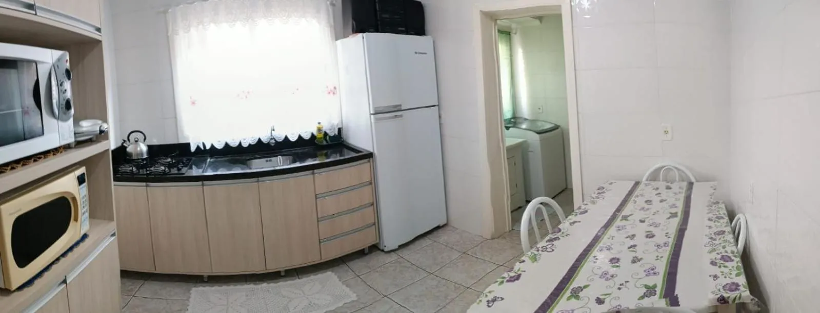 Kitchen or kitchenette in Apartamento em Bento Gonçalves-RS