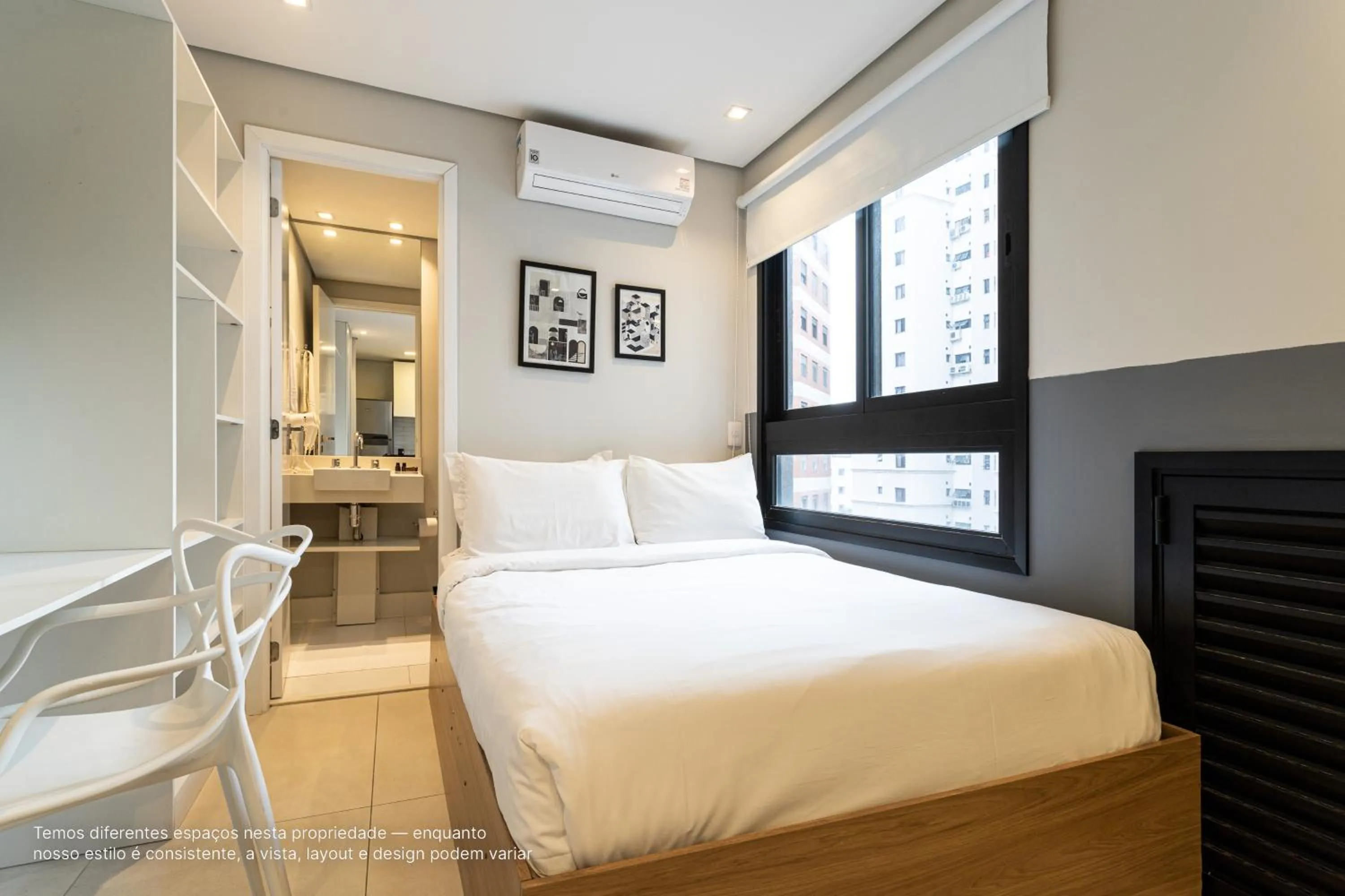 Bed in Next Home Design by Viva - Apartamentos em prédio próximo ao Parque do Ibirapuera