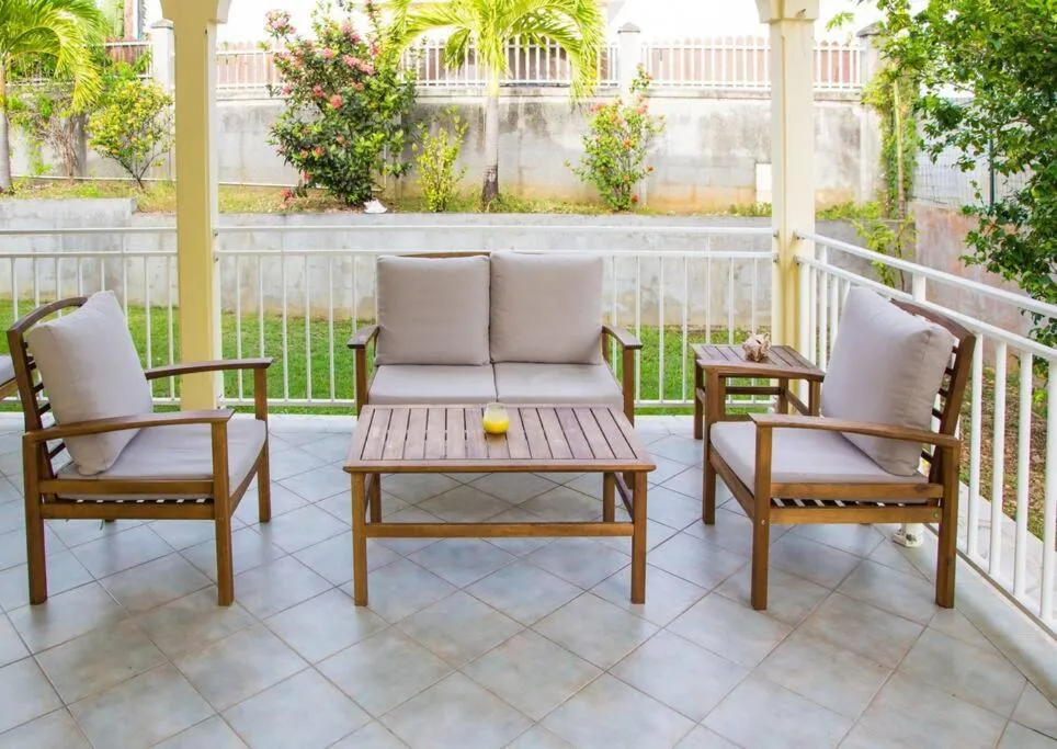 Balcony/Terrace in T4 Ixora à Mare-Gaillard Gosier
