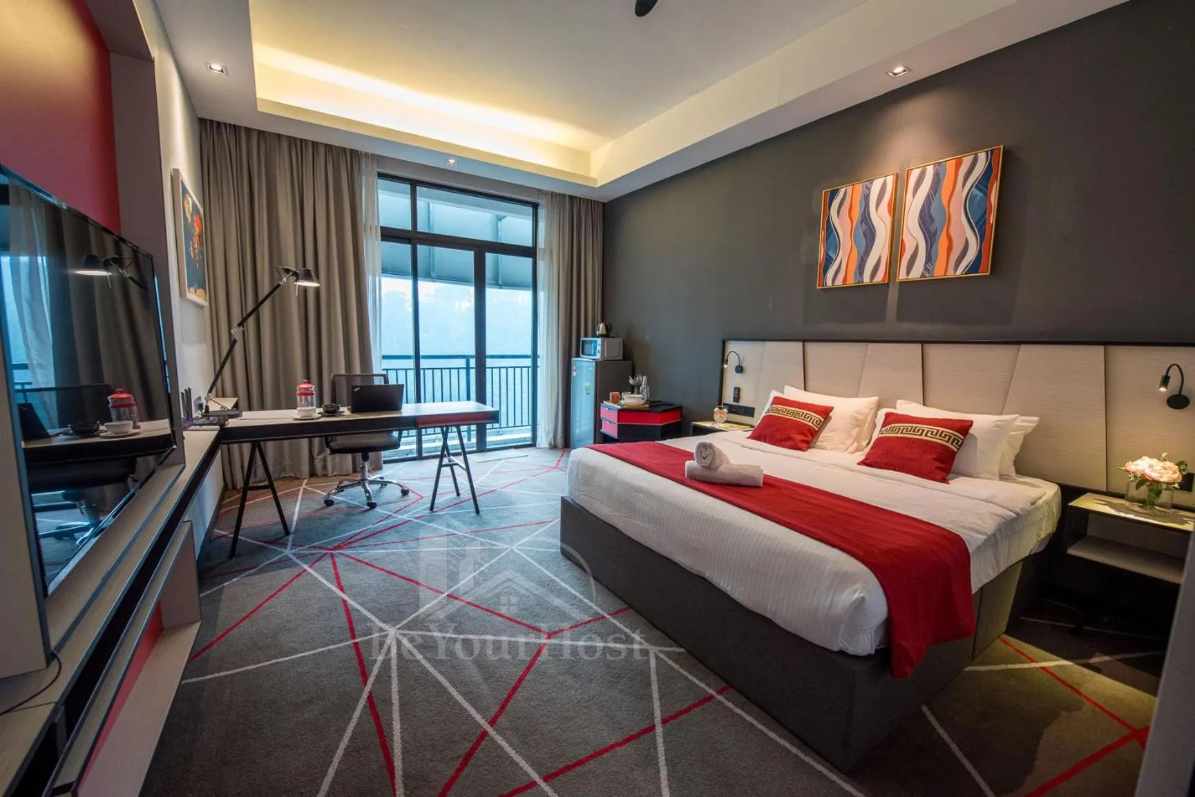 Apartment with Balcony in Maison 101 Dang Wangi Kuala Lumpur KLCC