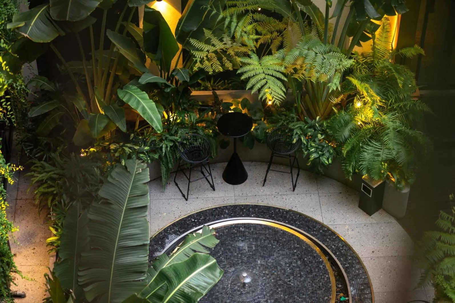 Garden in REY Hotel Hanoi