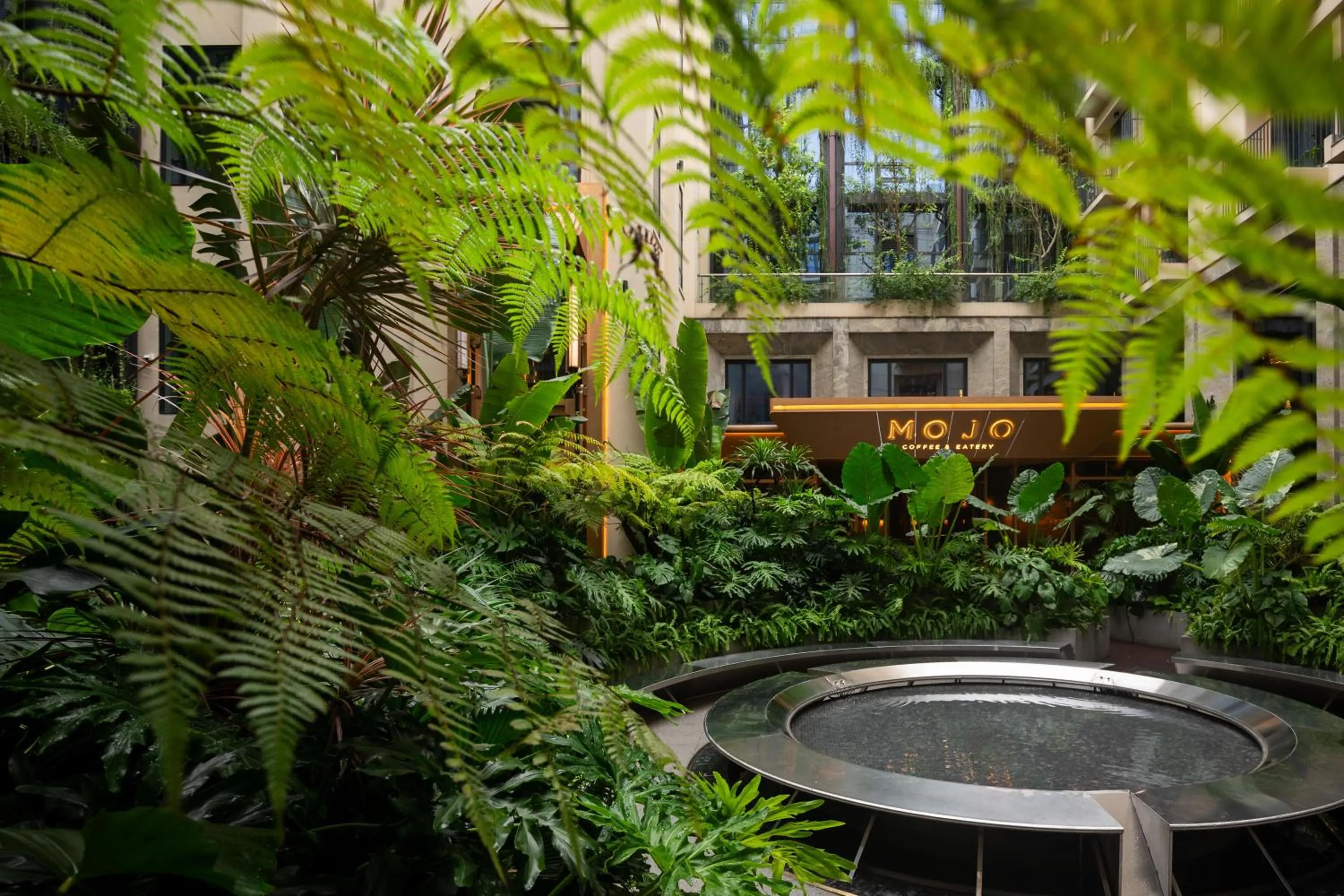 Garden in REY Hotel Hanoi