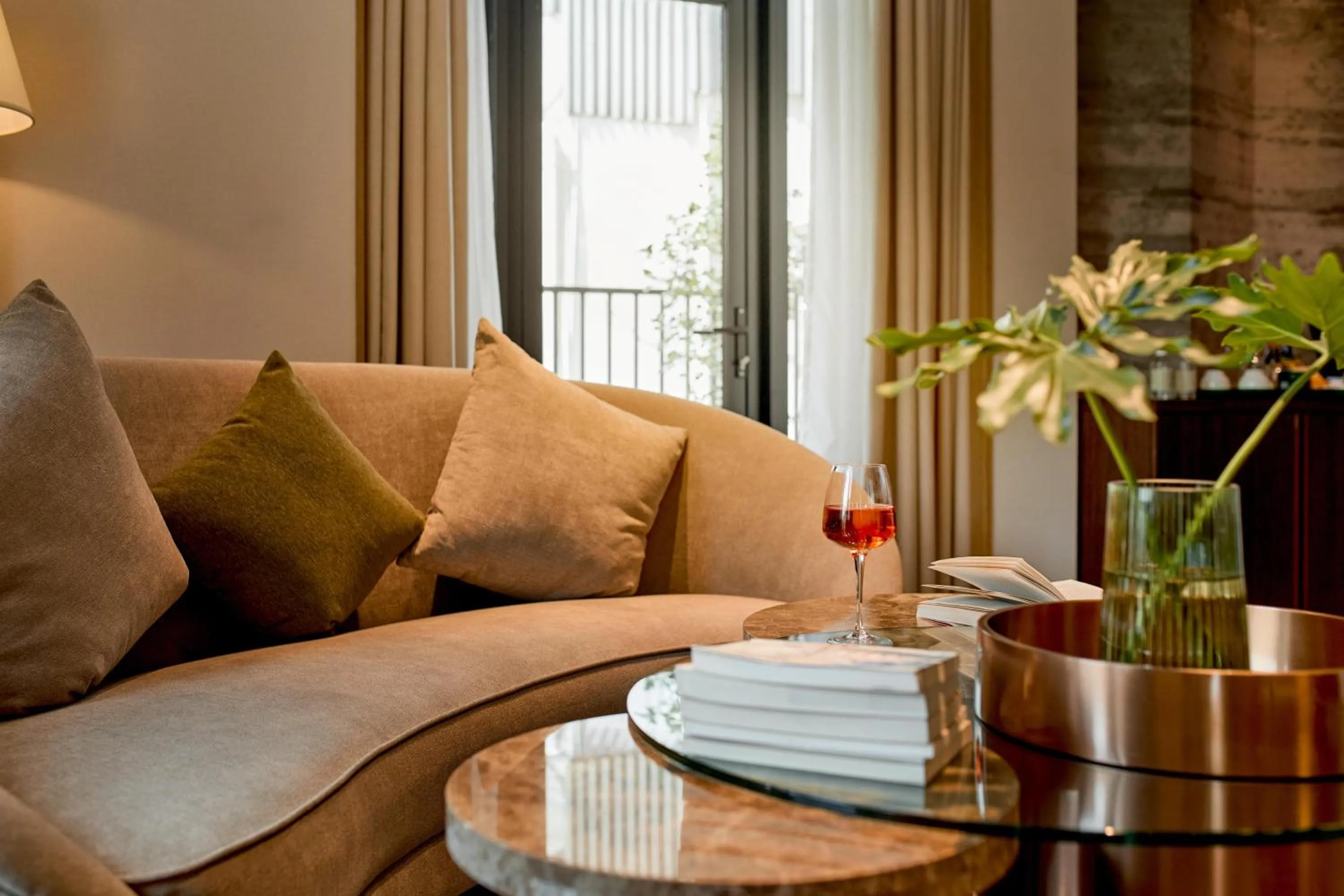 Living room in REY Hotel Hanoi