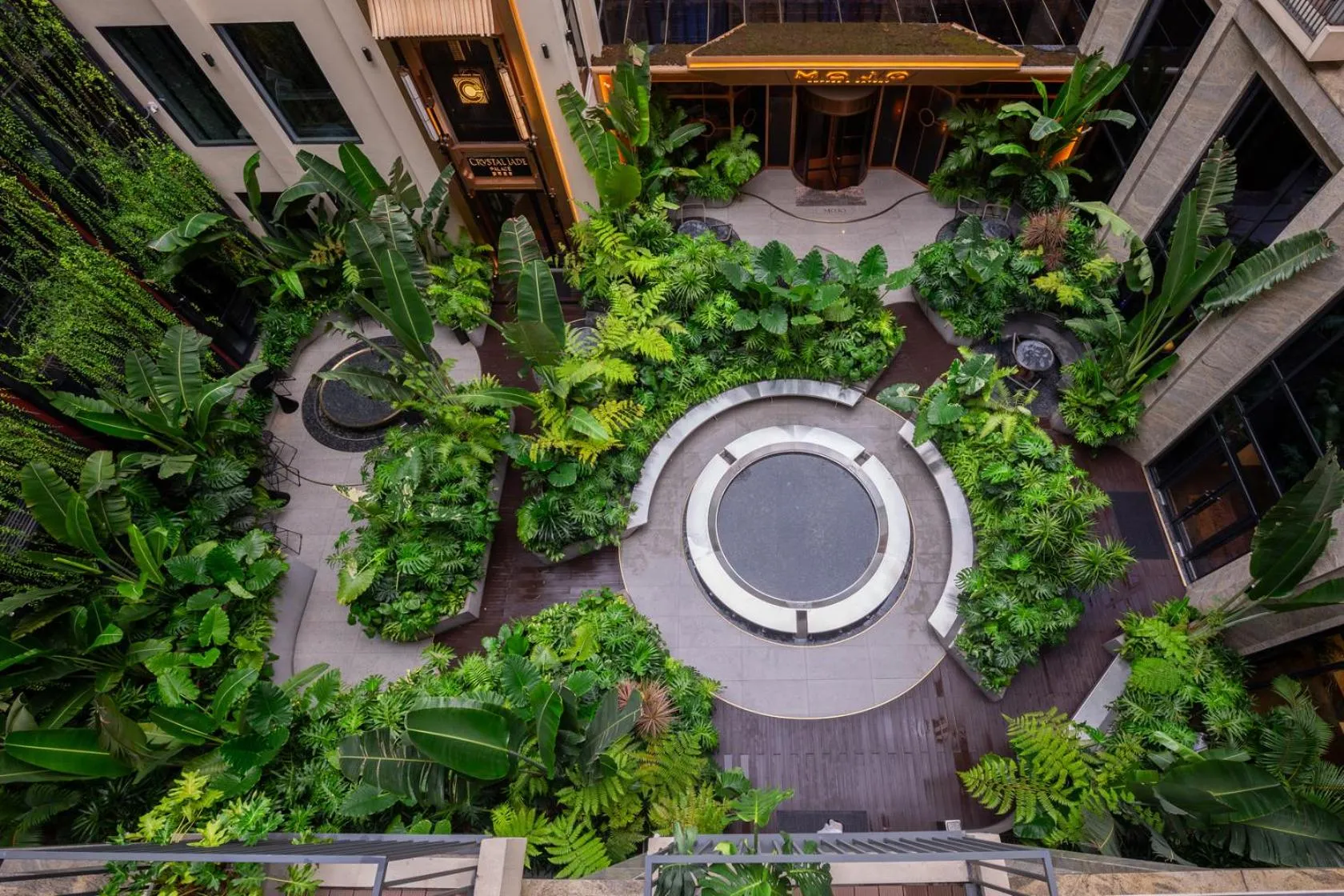 Garden in REY Hotel Hanoi