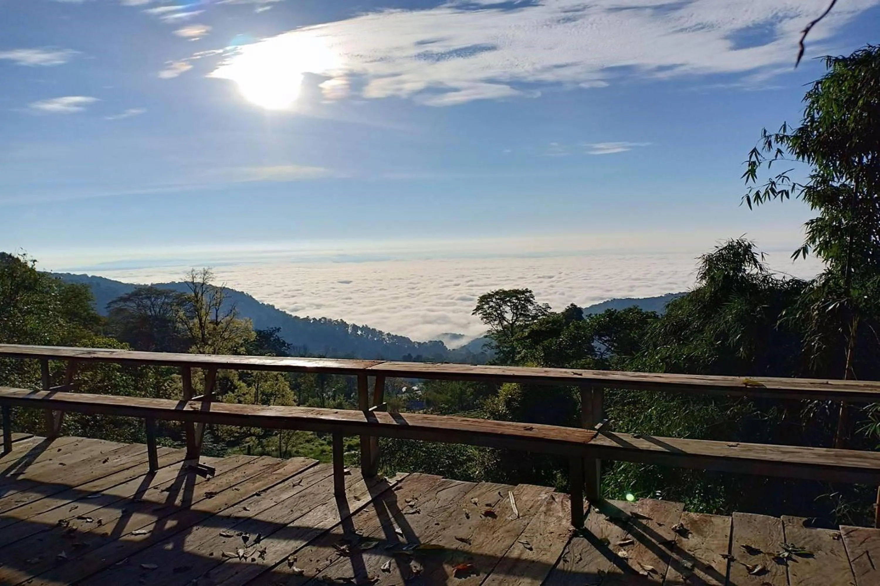 Mountain view in Doi PuMuen LAHU Homestay