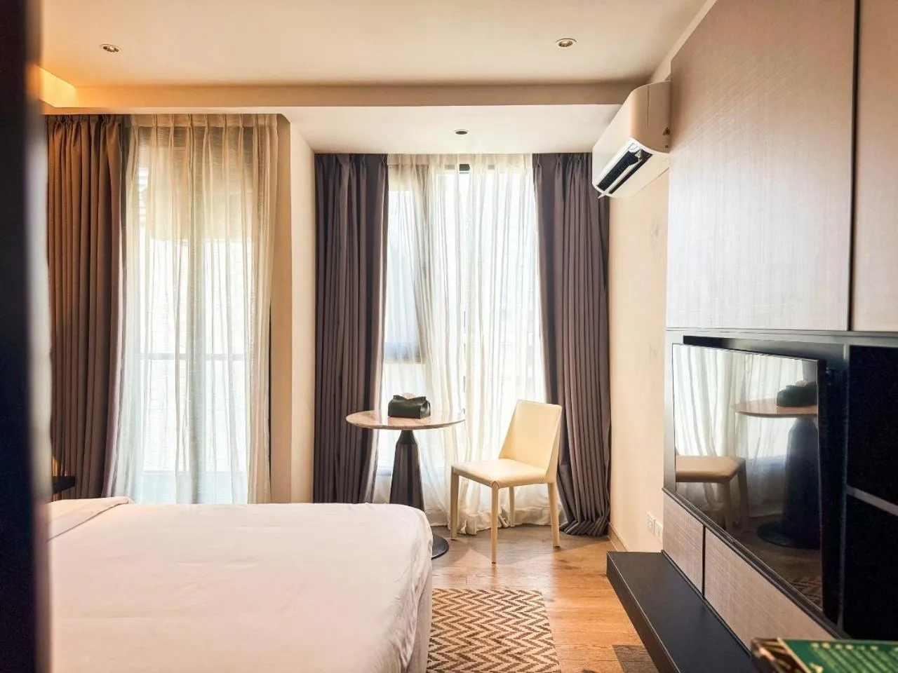 Bed in Cha Chiangmai Luxury