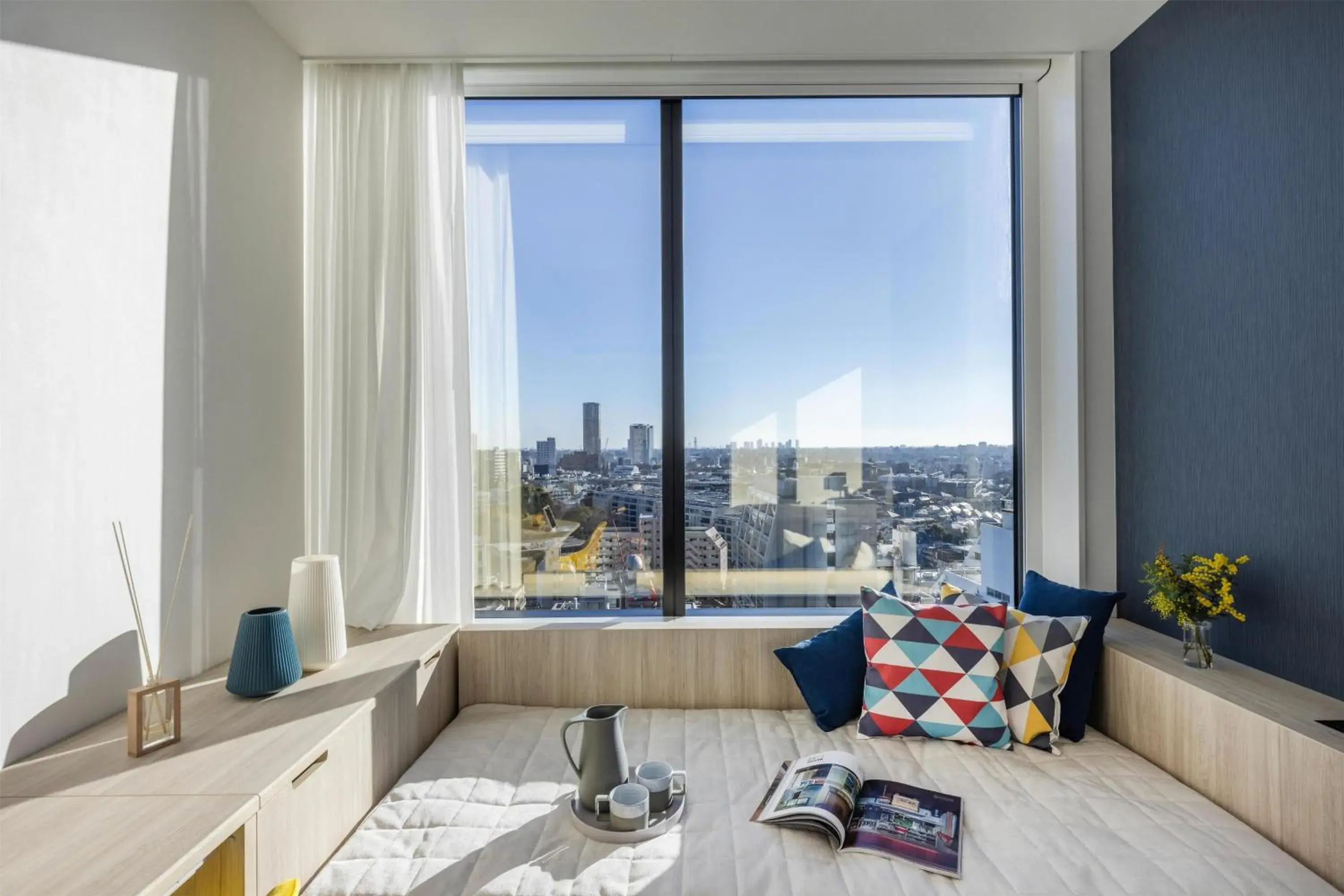 Bedroom in Hyatt House Tokyo Shibuya Bedroom in Hyatt House Tokyo Shibuya