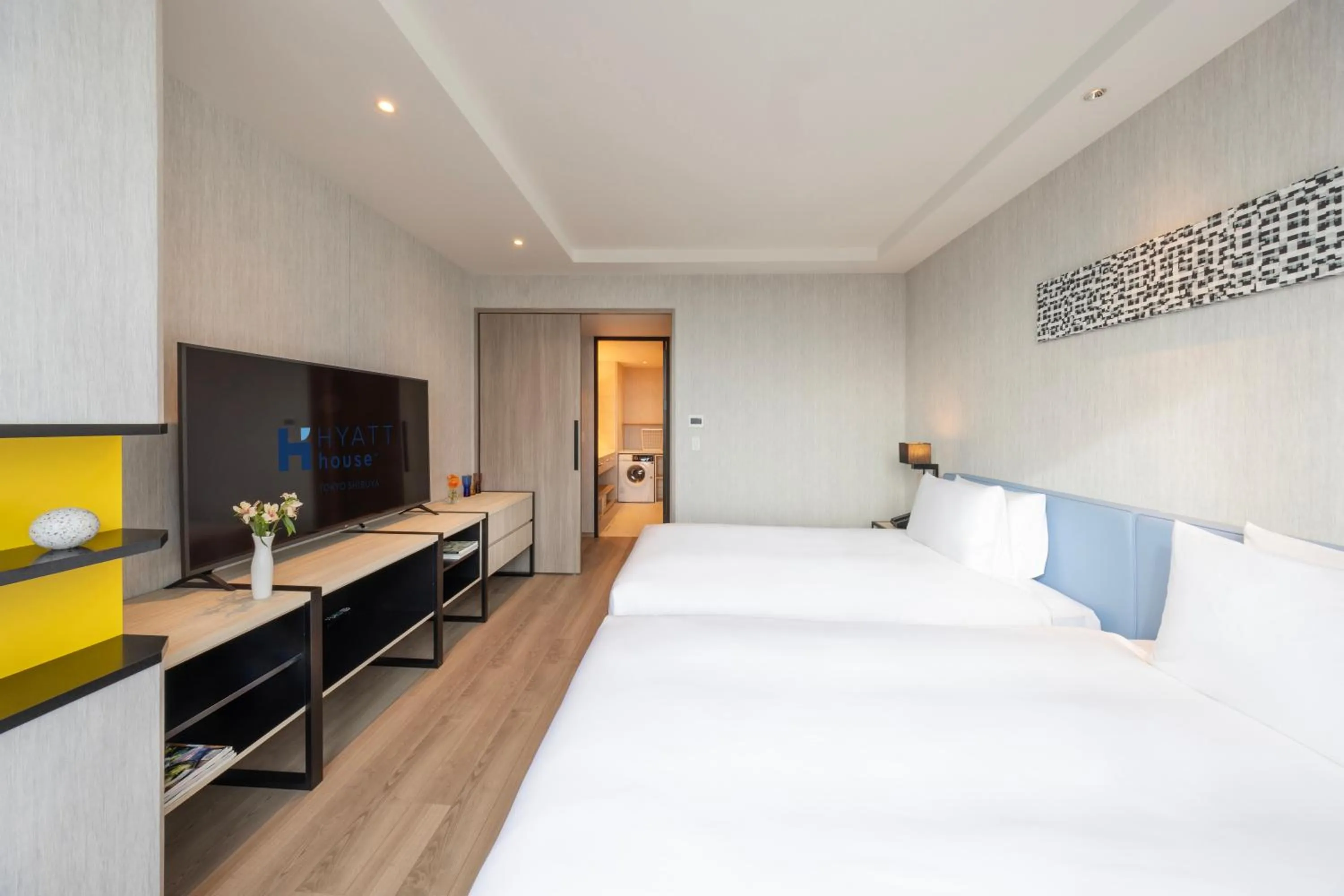 Bed in Hyatt House Tokyo Shibuya