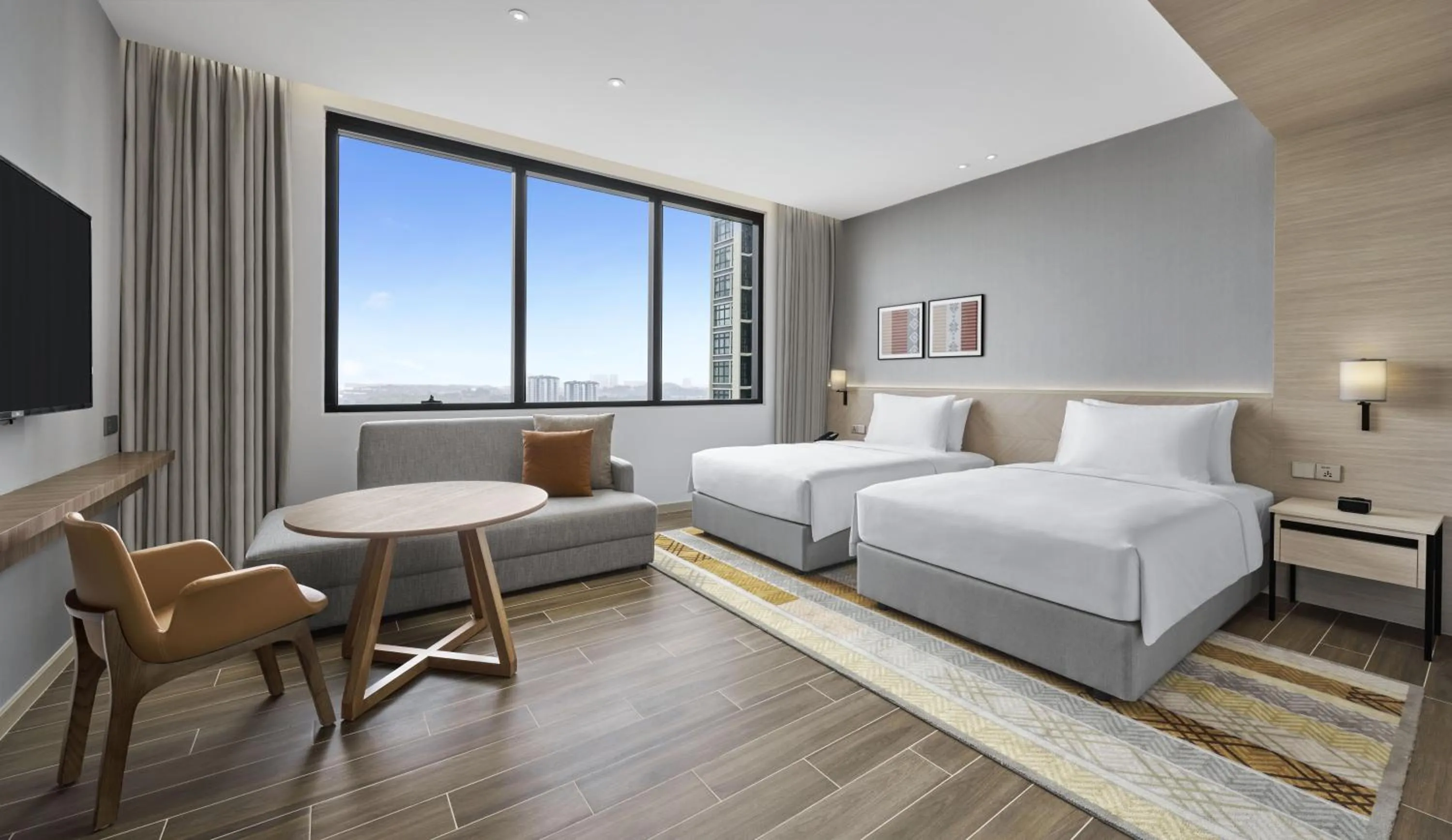 Property building, Bed in Hyatt Place Johor Bahru Paradigm Mall