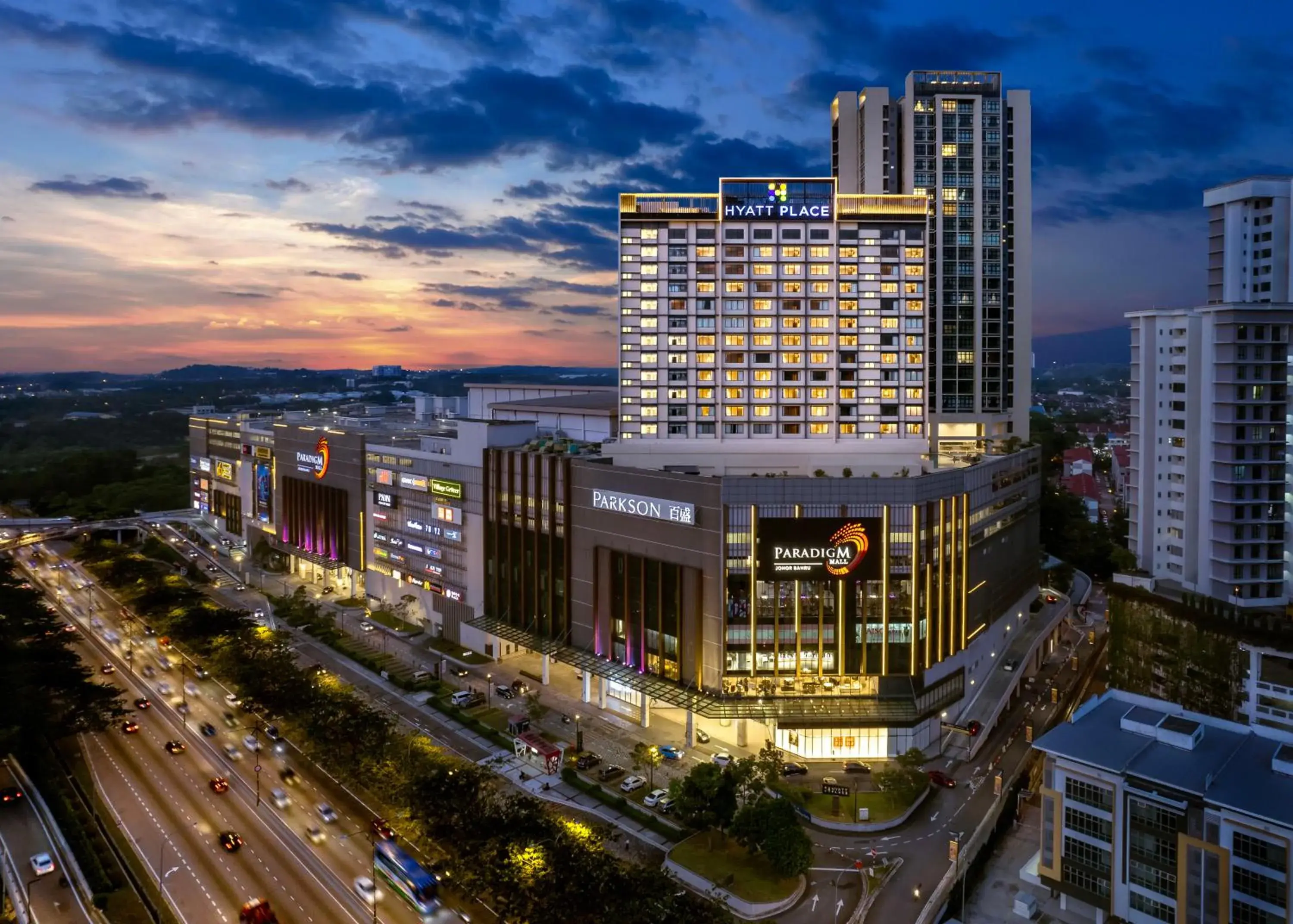 Property building in Hyatt Place Johor Bahru Paradigm Mall Property building in Hyatt Place Johor Bahru Paradigm Mall