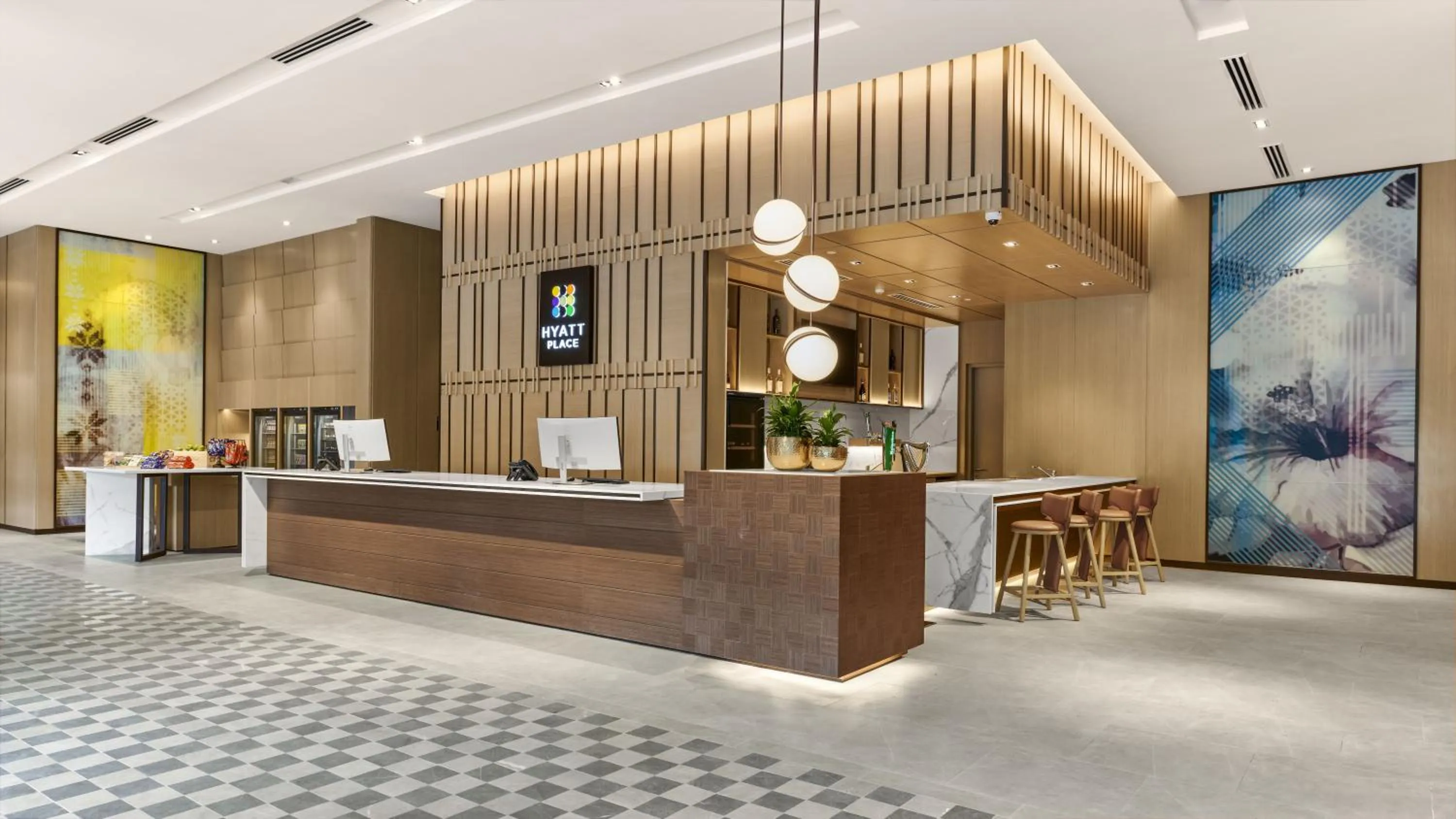 Lobby or reception in Hyatt Place Johor Bahru Paradigm Mall