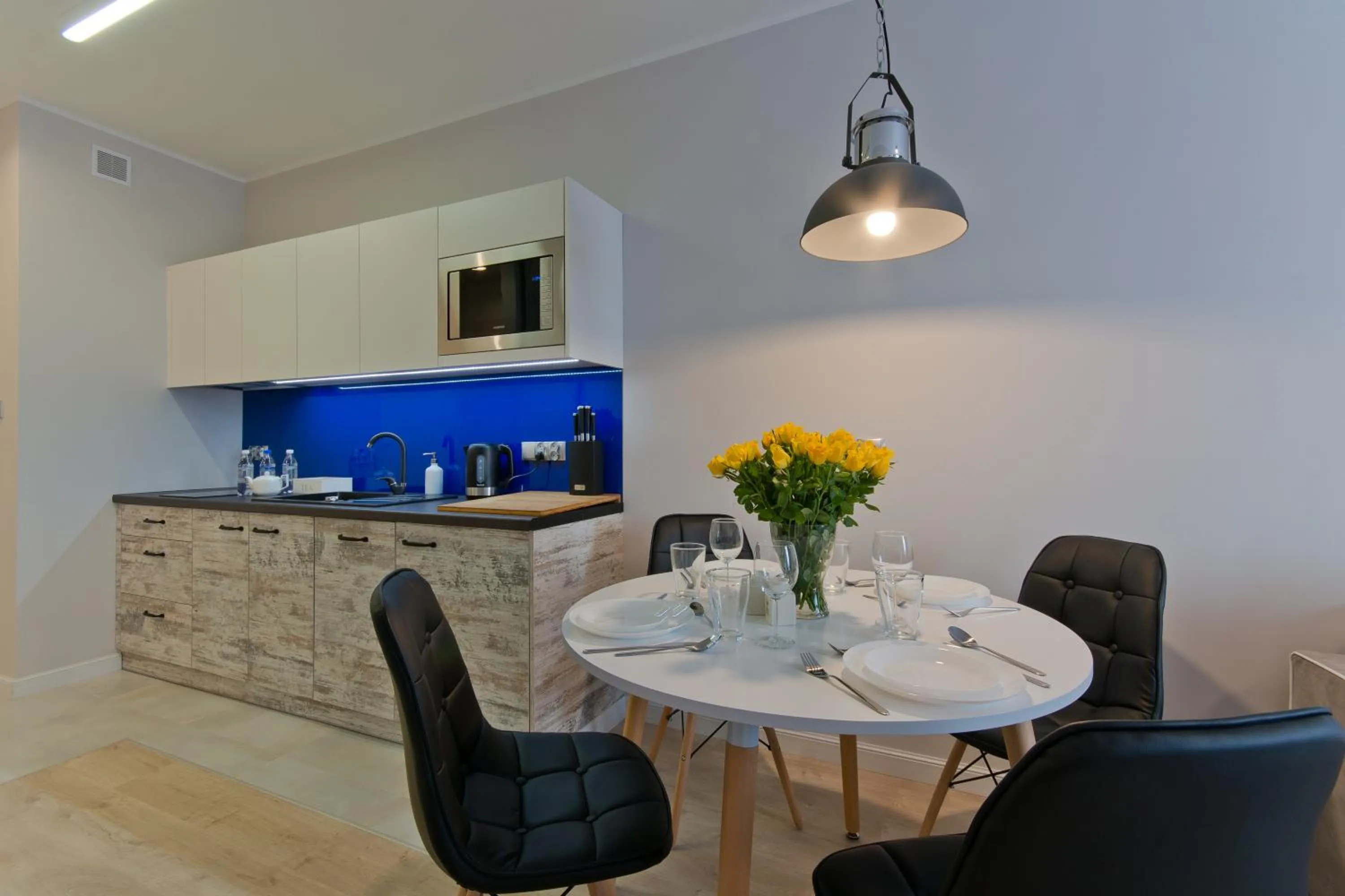 Kitchen or kitchenette in Apartamenty Gdańsk EU - Sopot Apartamenty