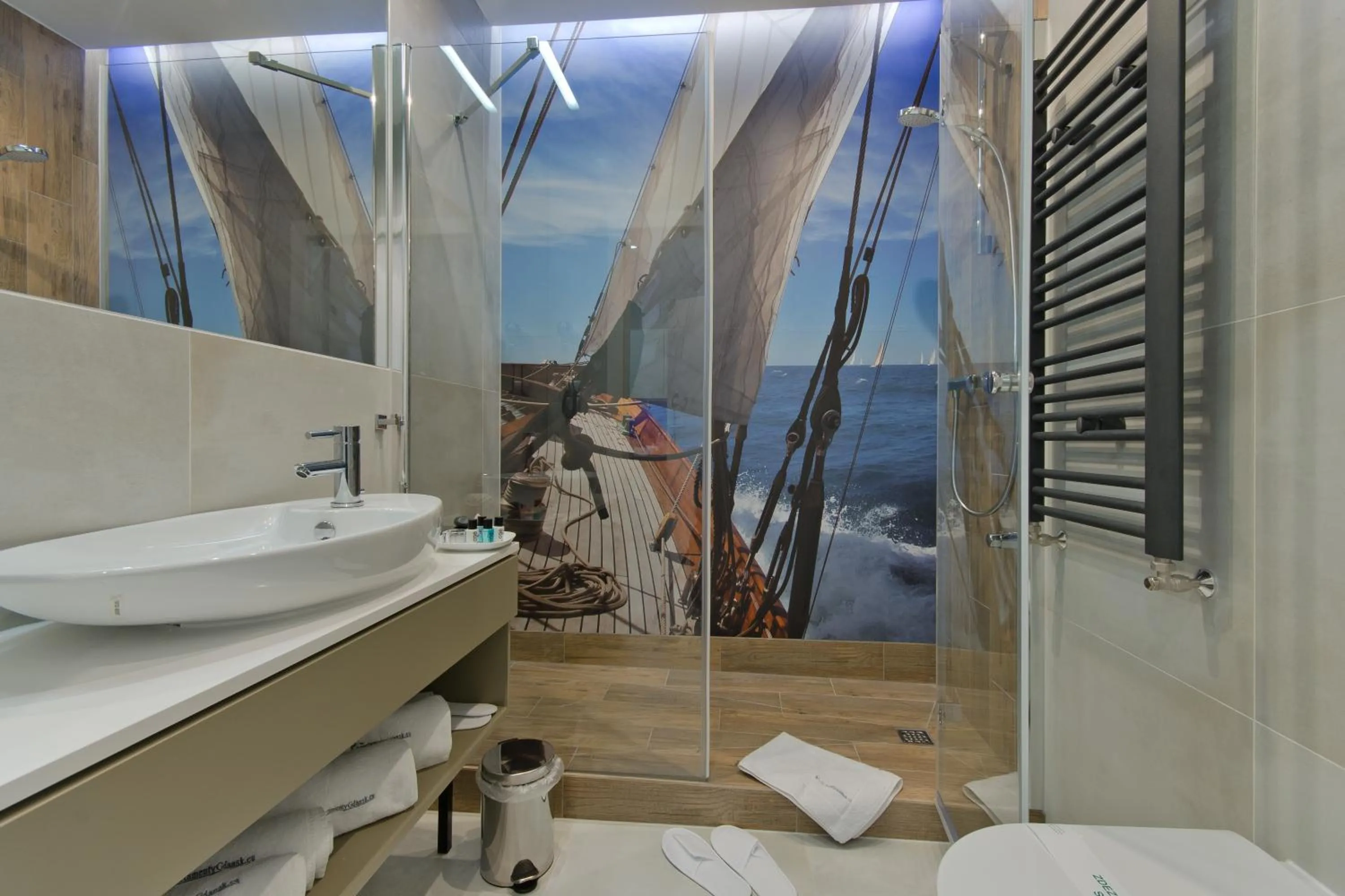 Shower in Apartamenty Gdańsk EU - Sopot Apartamenty