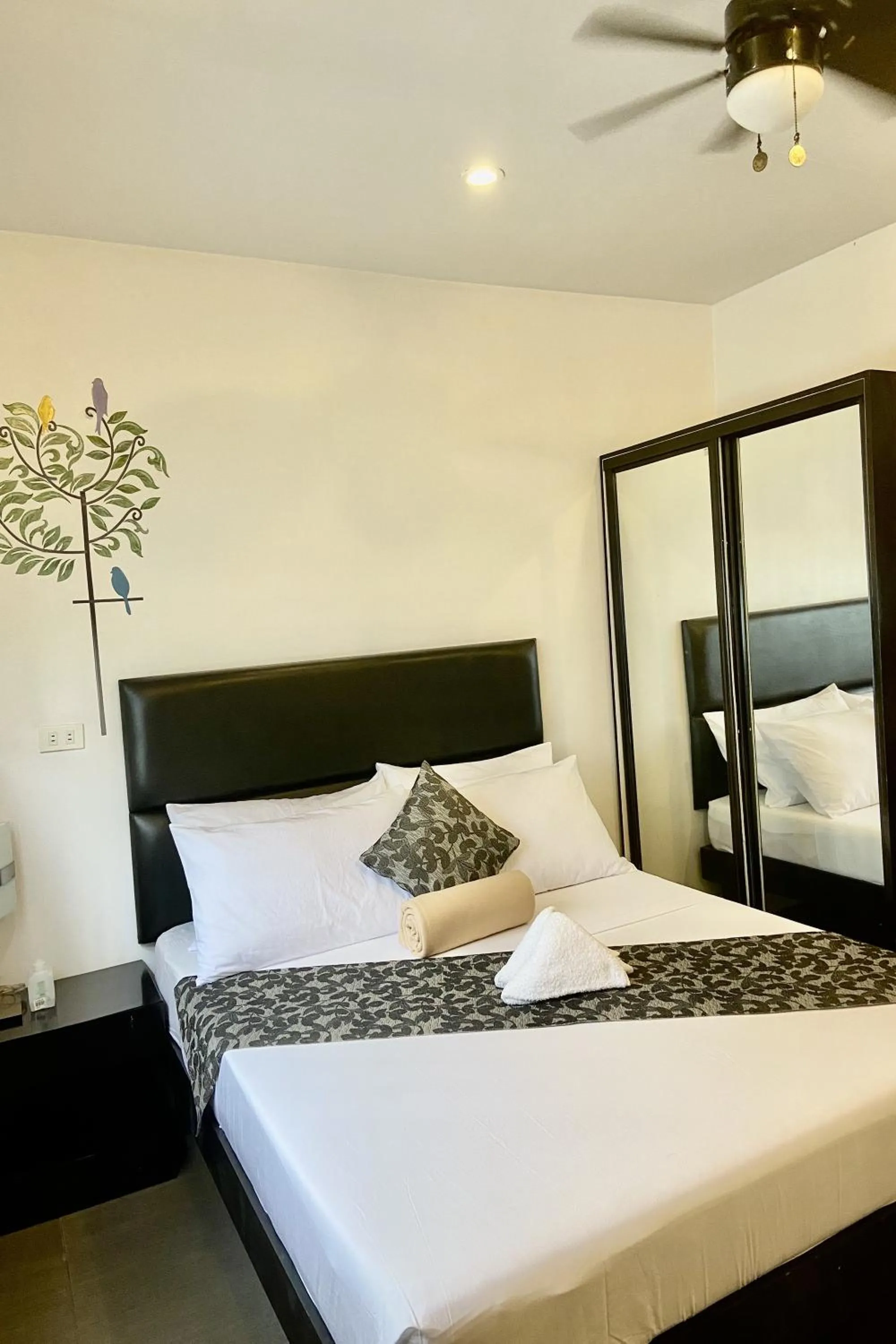 Bed in Micasa Lodge Palawan