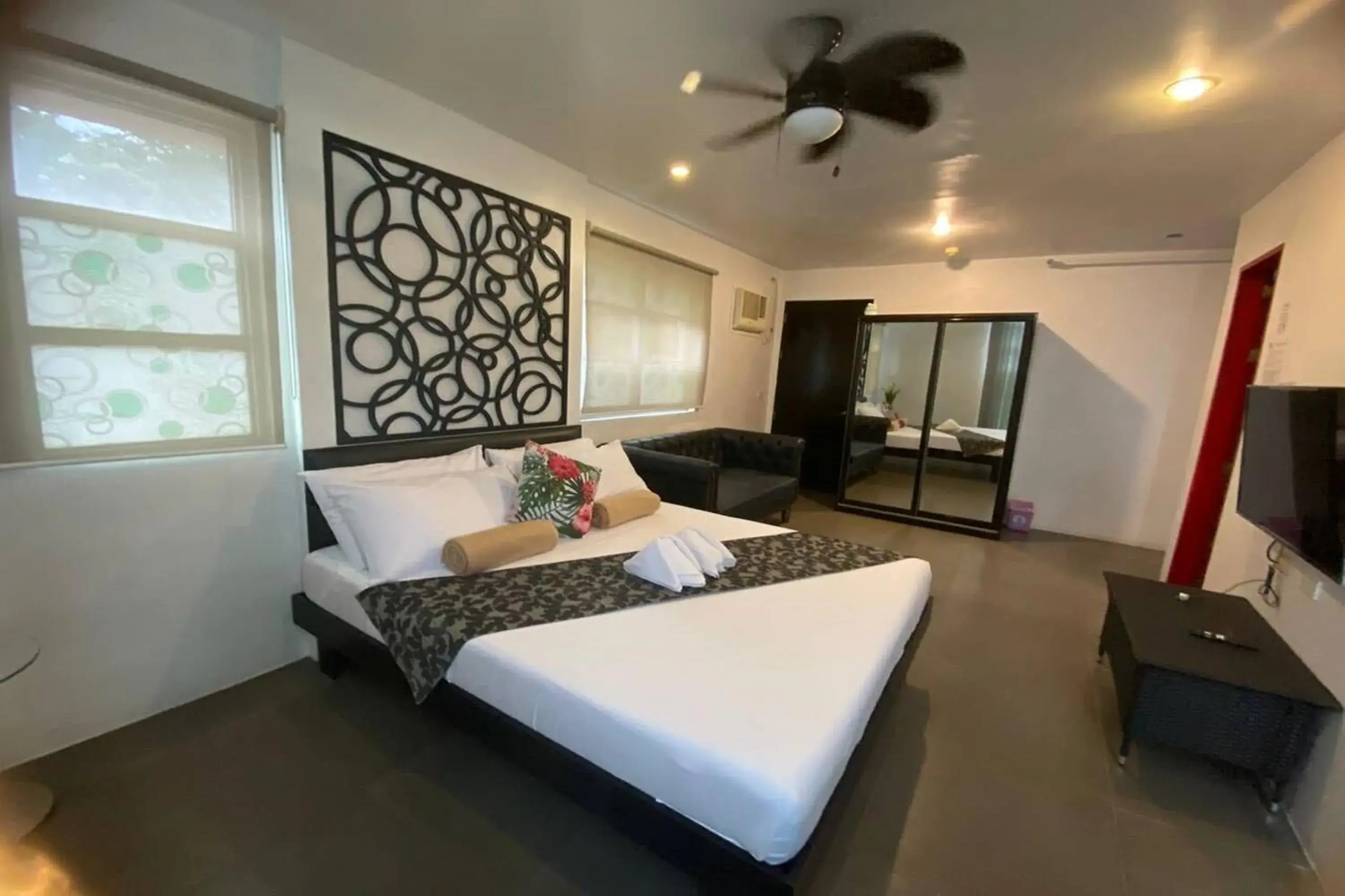 Bed in Micasa Lodge Palawan Bed in Micasa Lodge Palawan