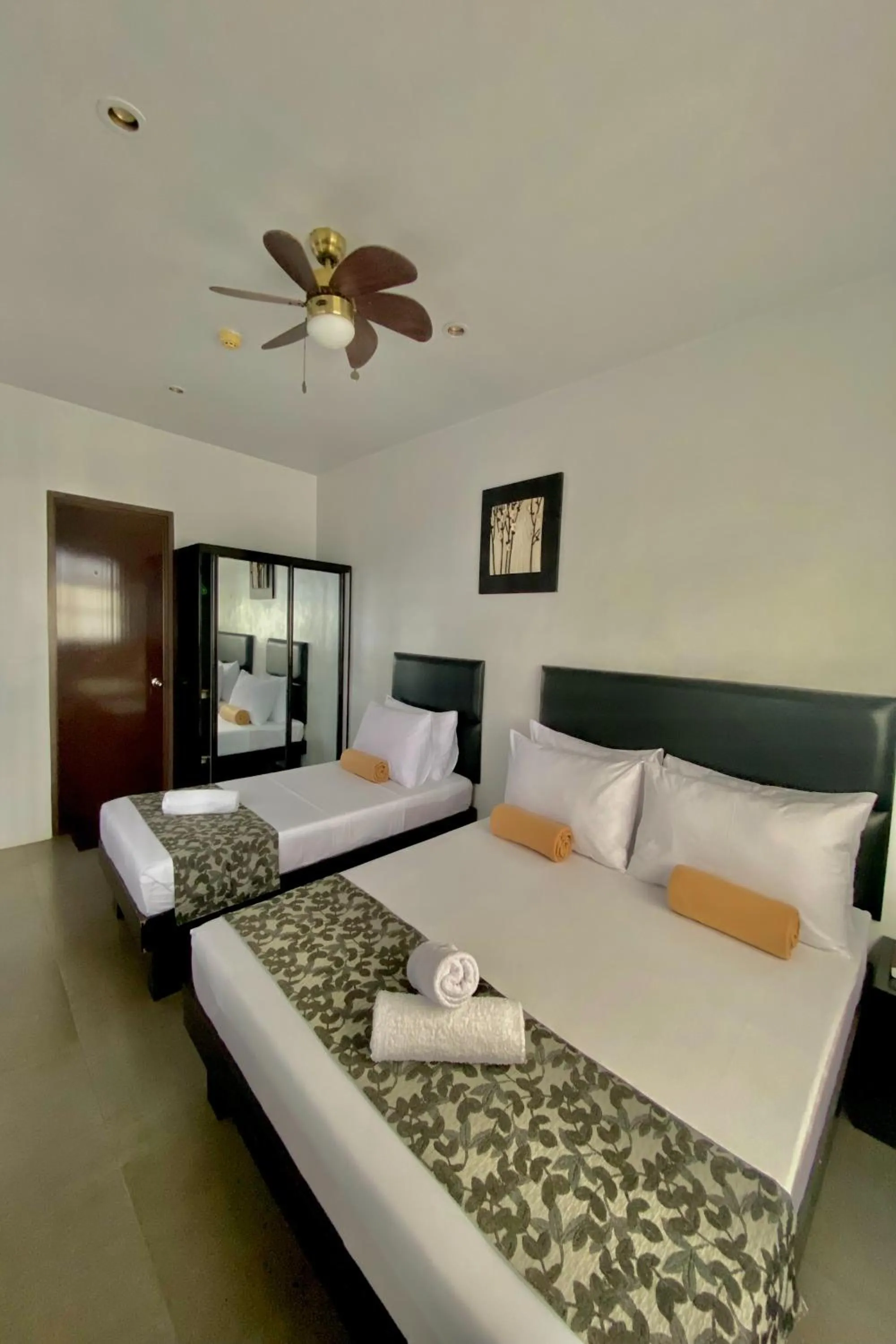 Bed in Micasa Lodge Palawan